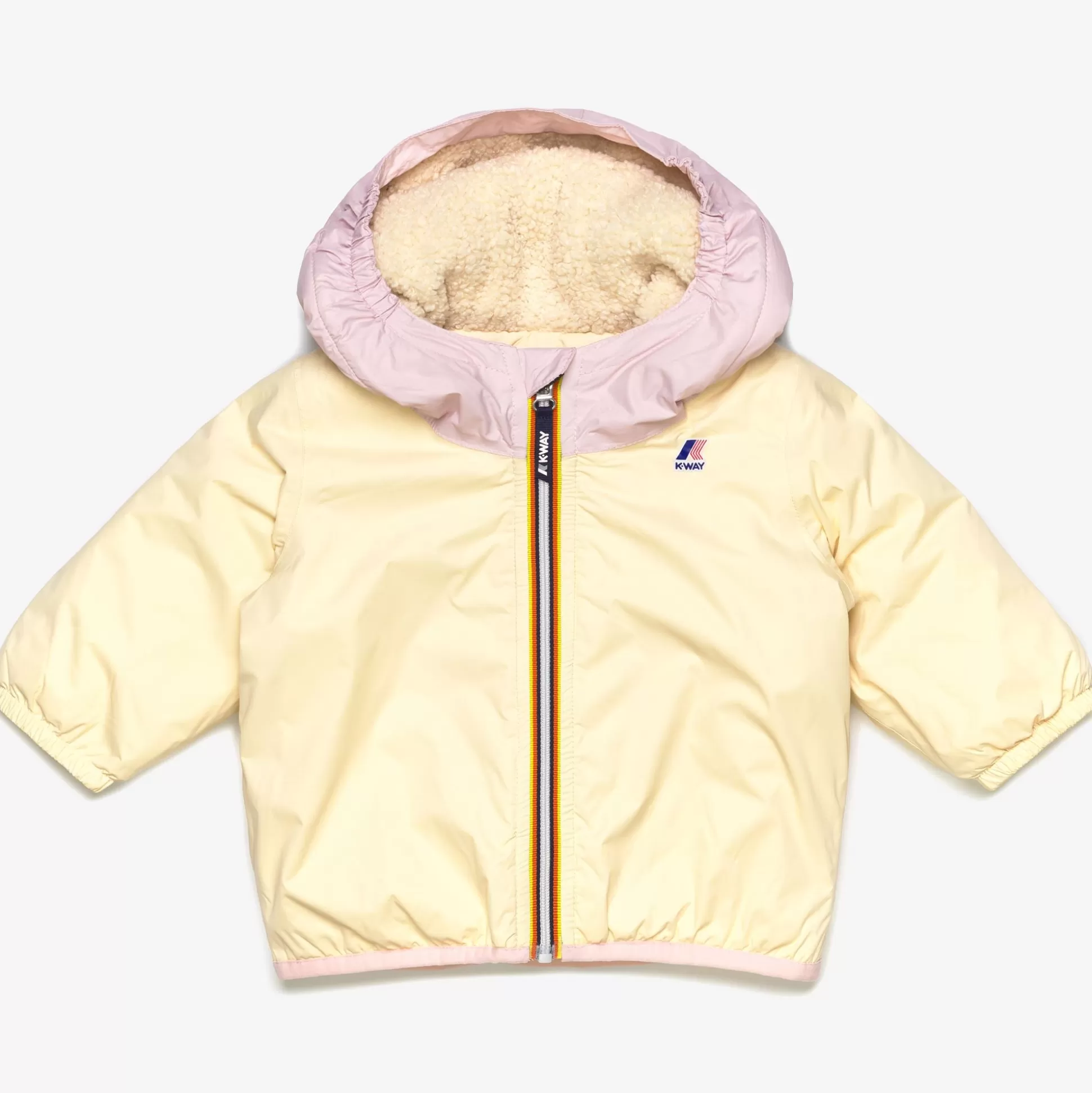Best Sale K-Way E. LE VRAI 3.0 CLAUDINE ORSETTO Beige-pinkrose-ecru
