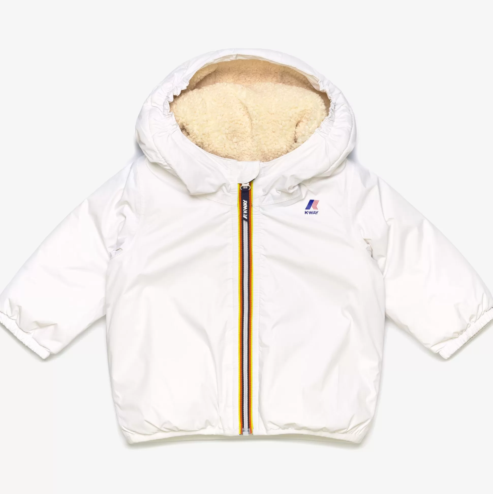 Flash Sale K-Way E. LE VRAI 3.0 CLAUDINE ORSETTO White-ecru