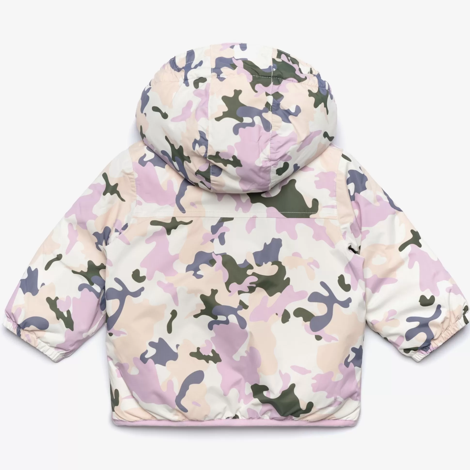 Best Sale K-Way E. LE VRAI 3.0 CLAUDINE ORSETTO GRAPHIC Ecru-camogirlpink
