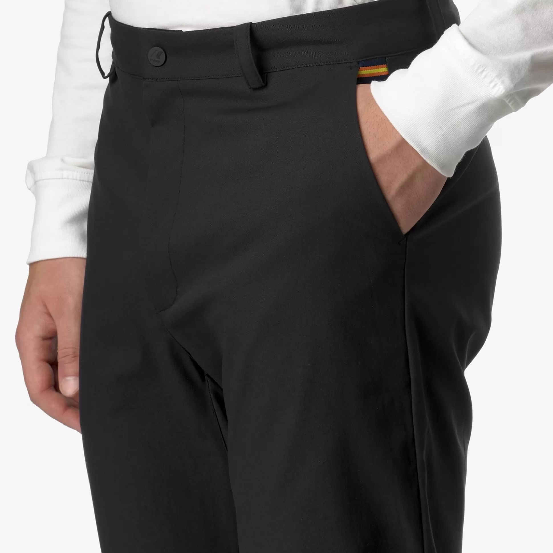 Hot K-Way ELIA TWILL PEACH Blackpure