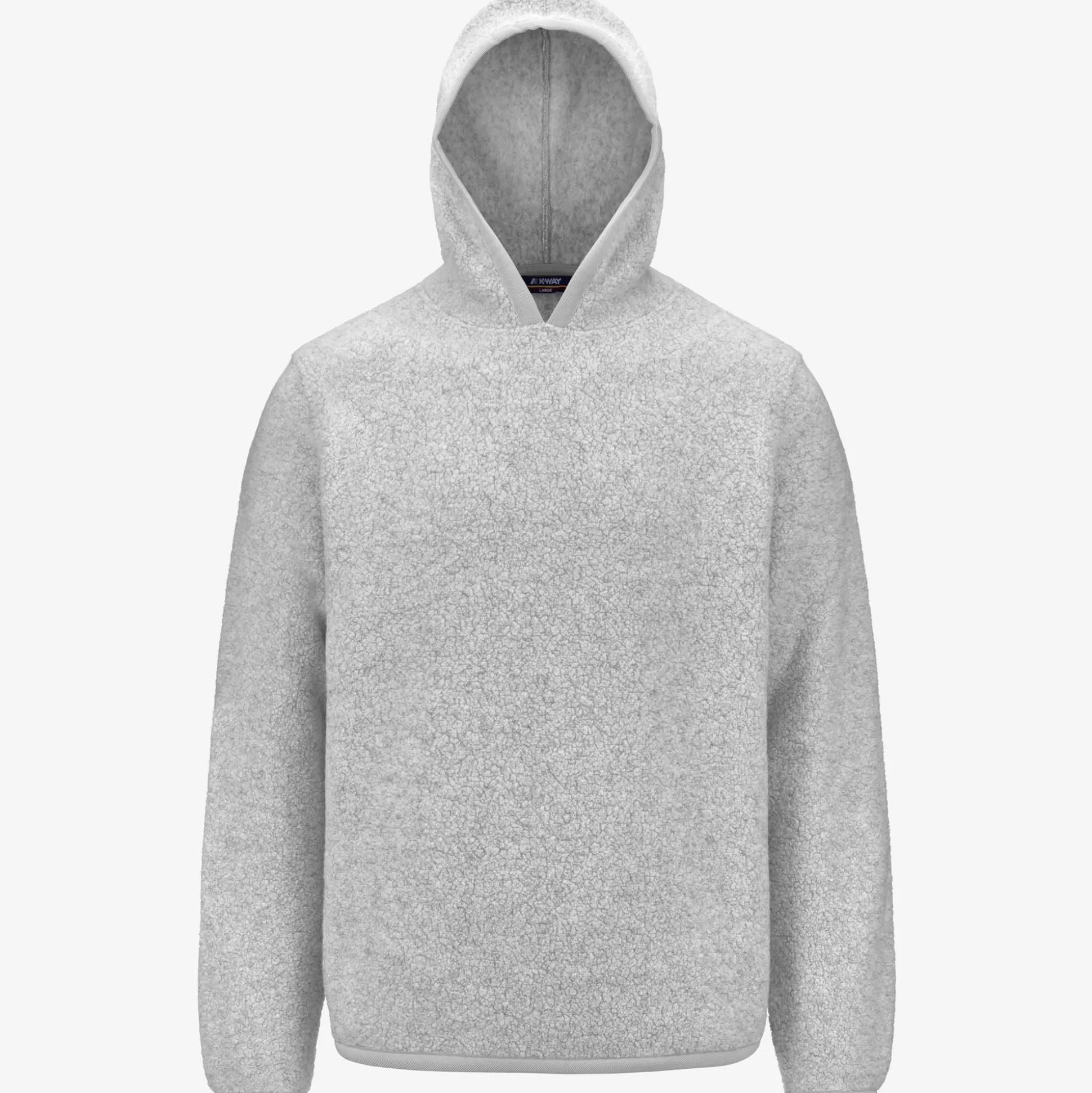 Shop K-Way ERNIE WOOL FLEECE Ltgreymel