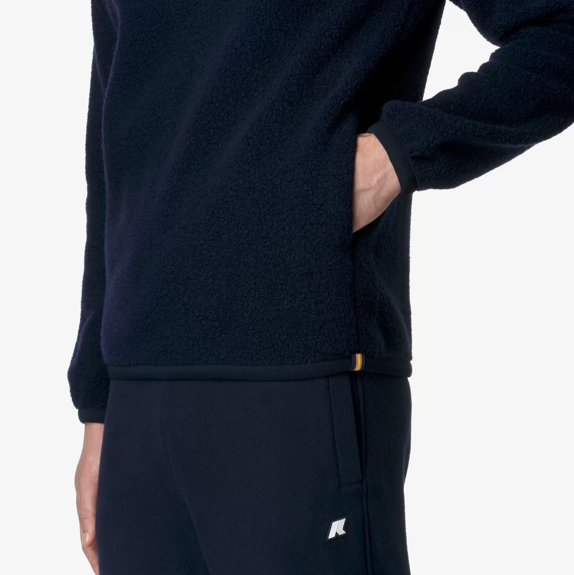 Store K-Way EROUND WOOL FLEECE Bluedepth