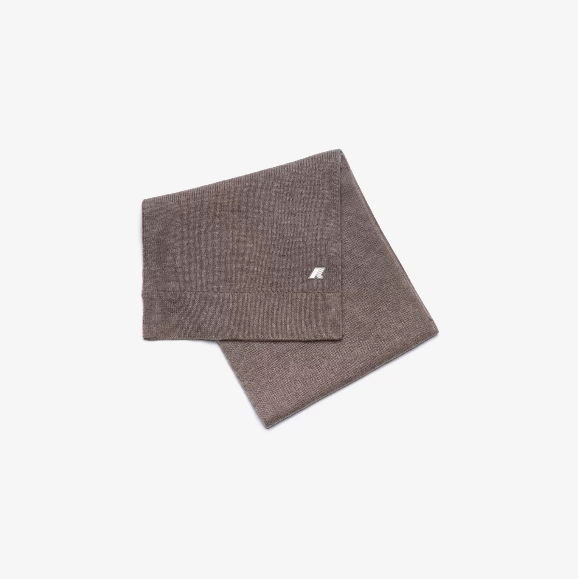 New K-Way ETIENNE CARDIGAN STITCH WOOL Beigetaupemelange