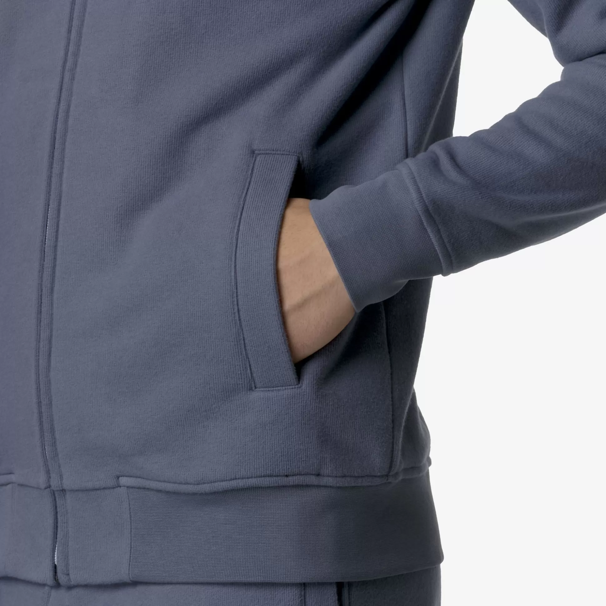 Outlet K-Way FINN HEAVY FLEECE Greyblueavio