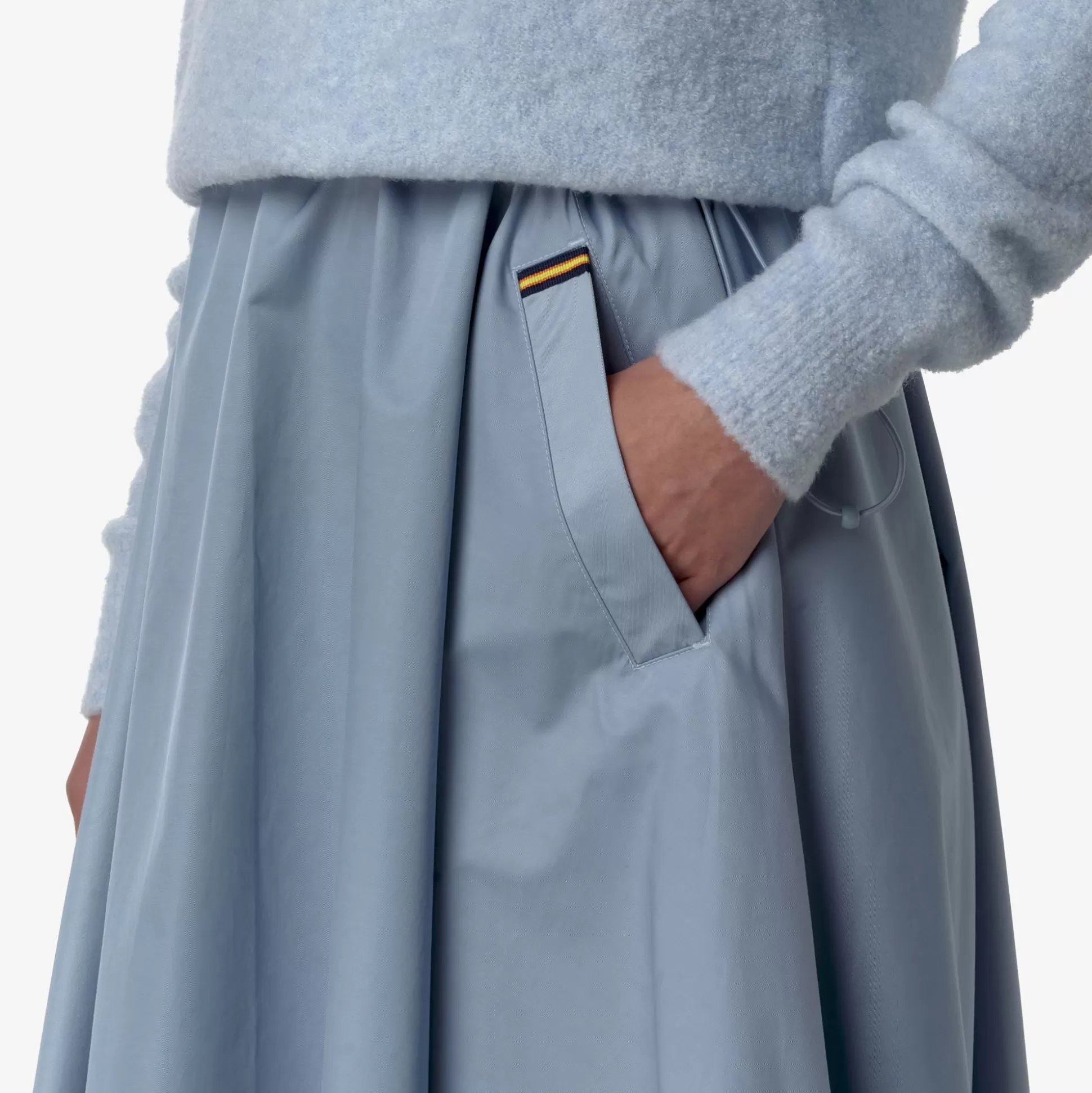 Flash Sale K-Way GAELA SATIN Blueavio