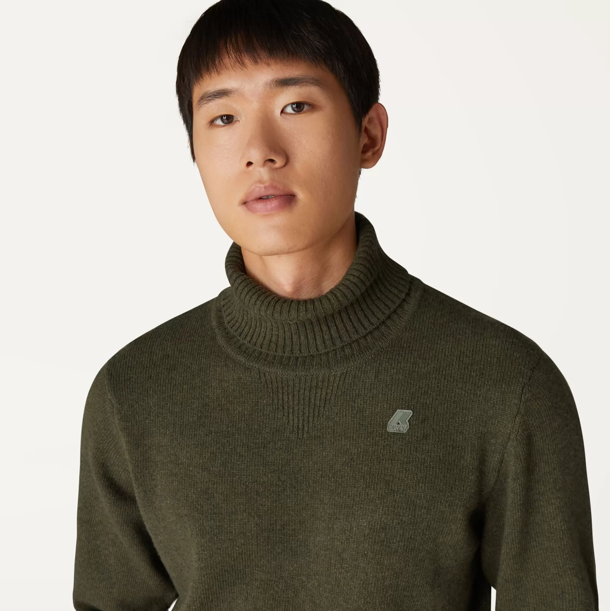 Clearance K-Way HENRY LAMBSWOOL Greenblackish
