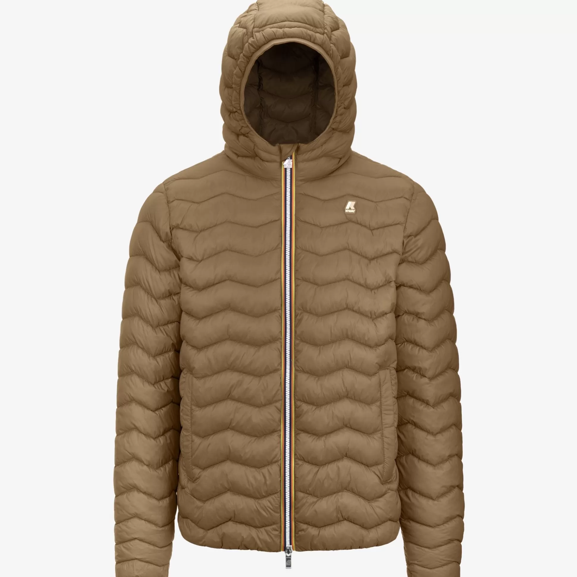 Hot K-Way JACK QUILTED WARM Browncorda