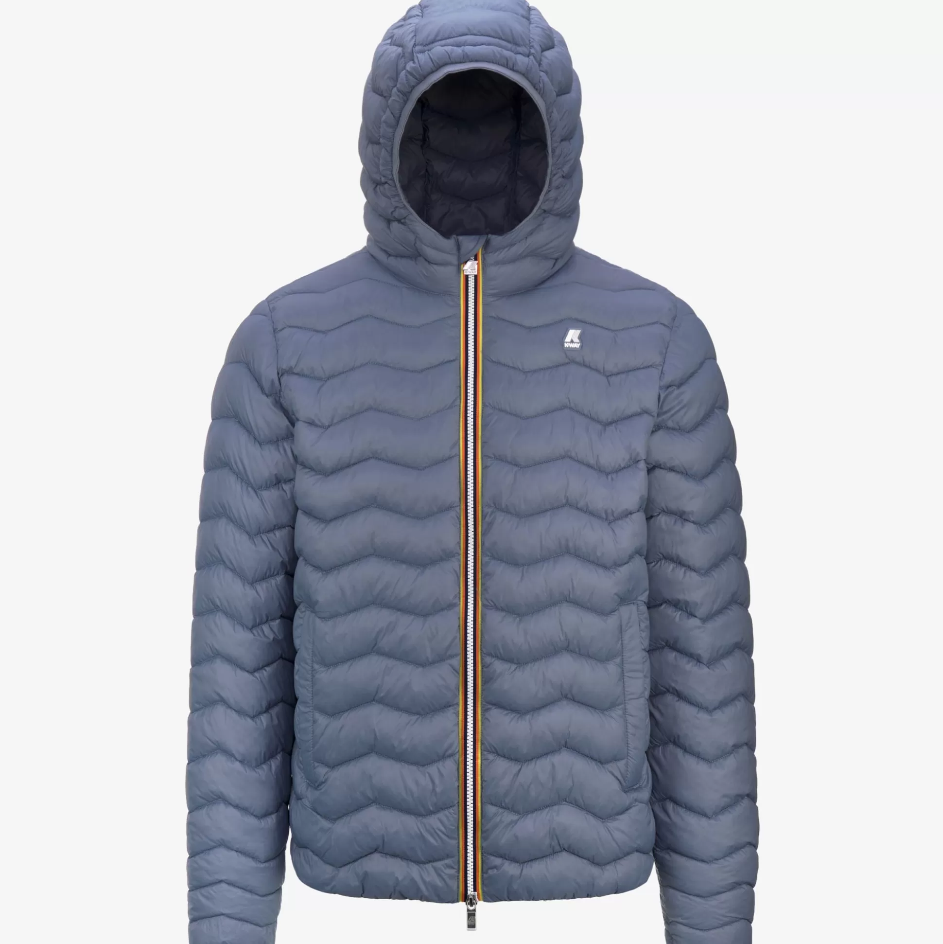 Fashion K-Way JACK QUILTED WARM Greyblueavio