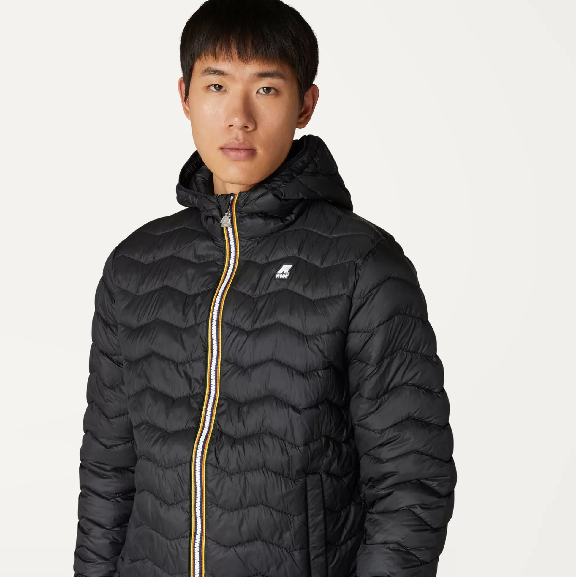 Outlet K-Way JACK QUILTED WARM Blackpure