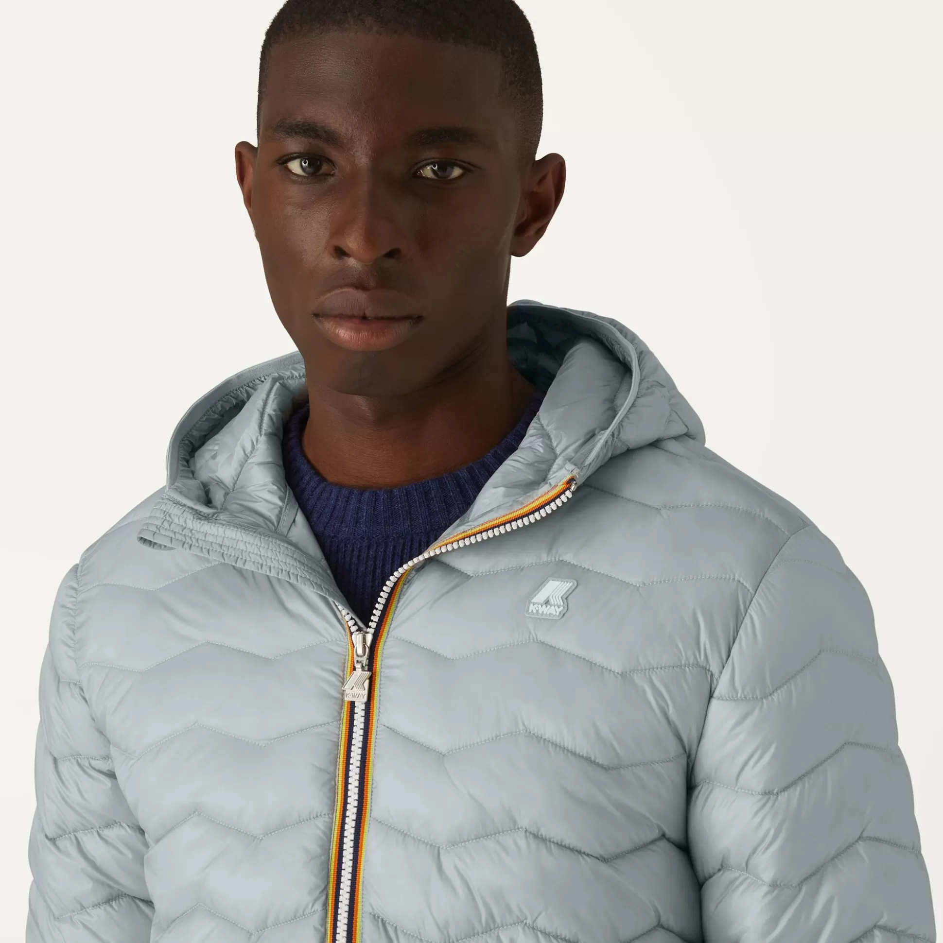New K-Way JACK QUILTED WARM Greylt