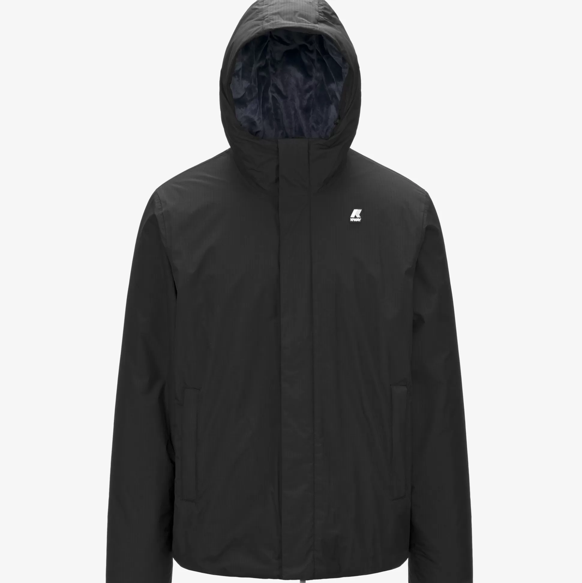 Store K-Way JACK RIPSTOP MARMOTTA Blackp-bluea