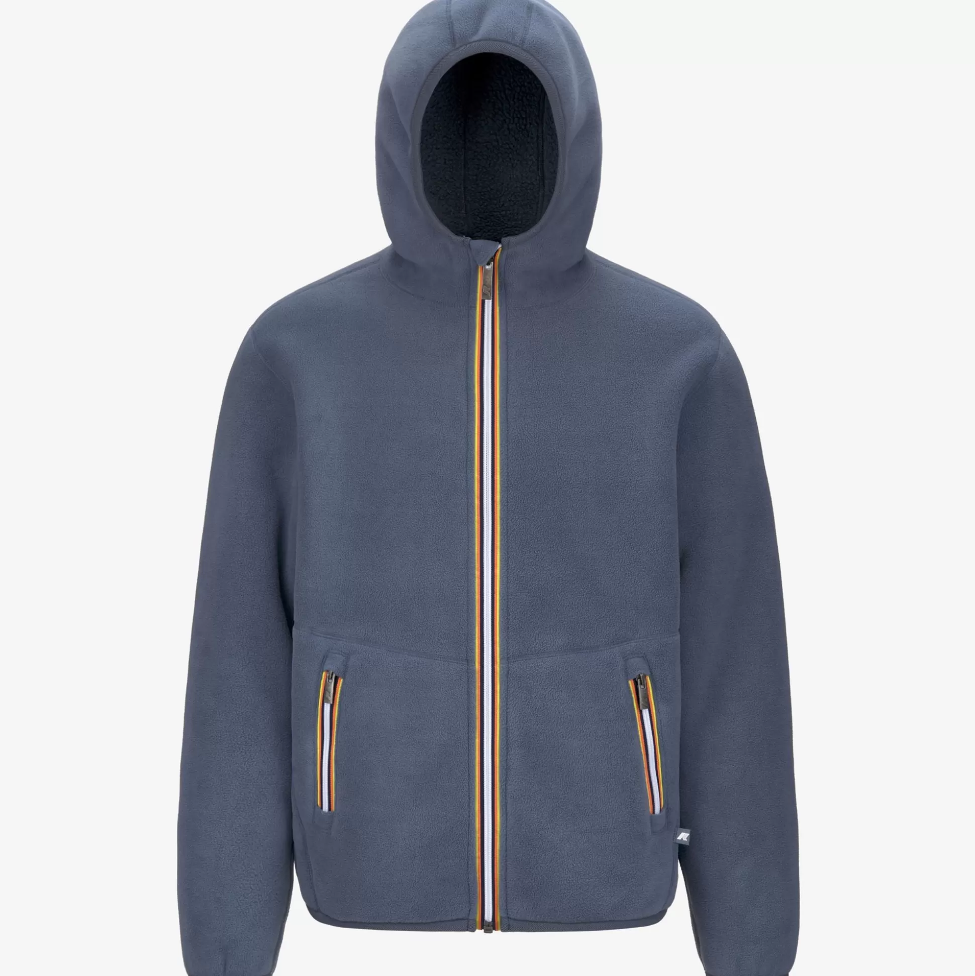 Cheap K-Way JACK SHERPA POLAR REVERSIBLE Greybluea-greybluea