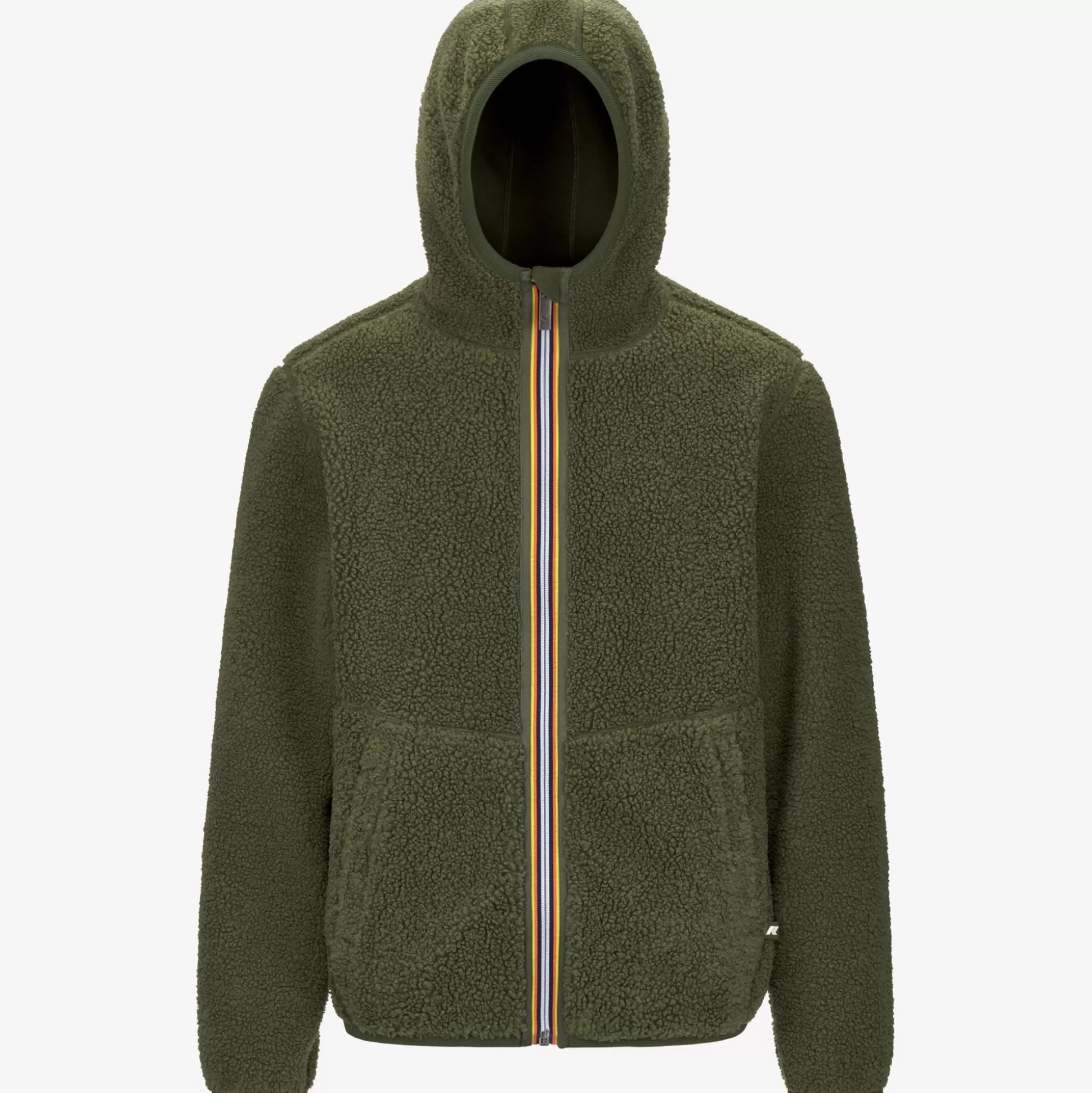 Outlet K-Way JACK SHERPA POLAR REVERSIBLE Greenc-greenc