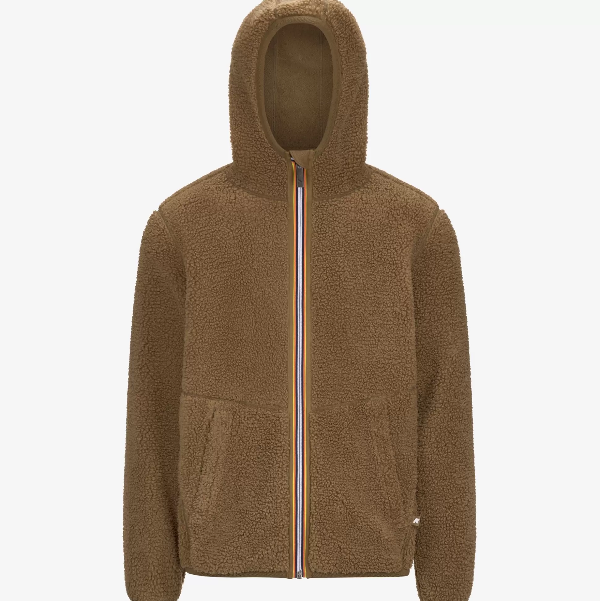 Best Sale K-Way JACK SHERPA POLAR REVERSIBLE Brownc-brownc