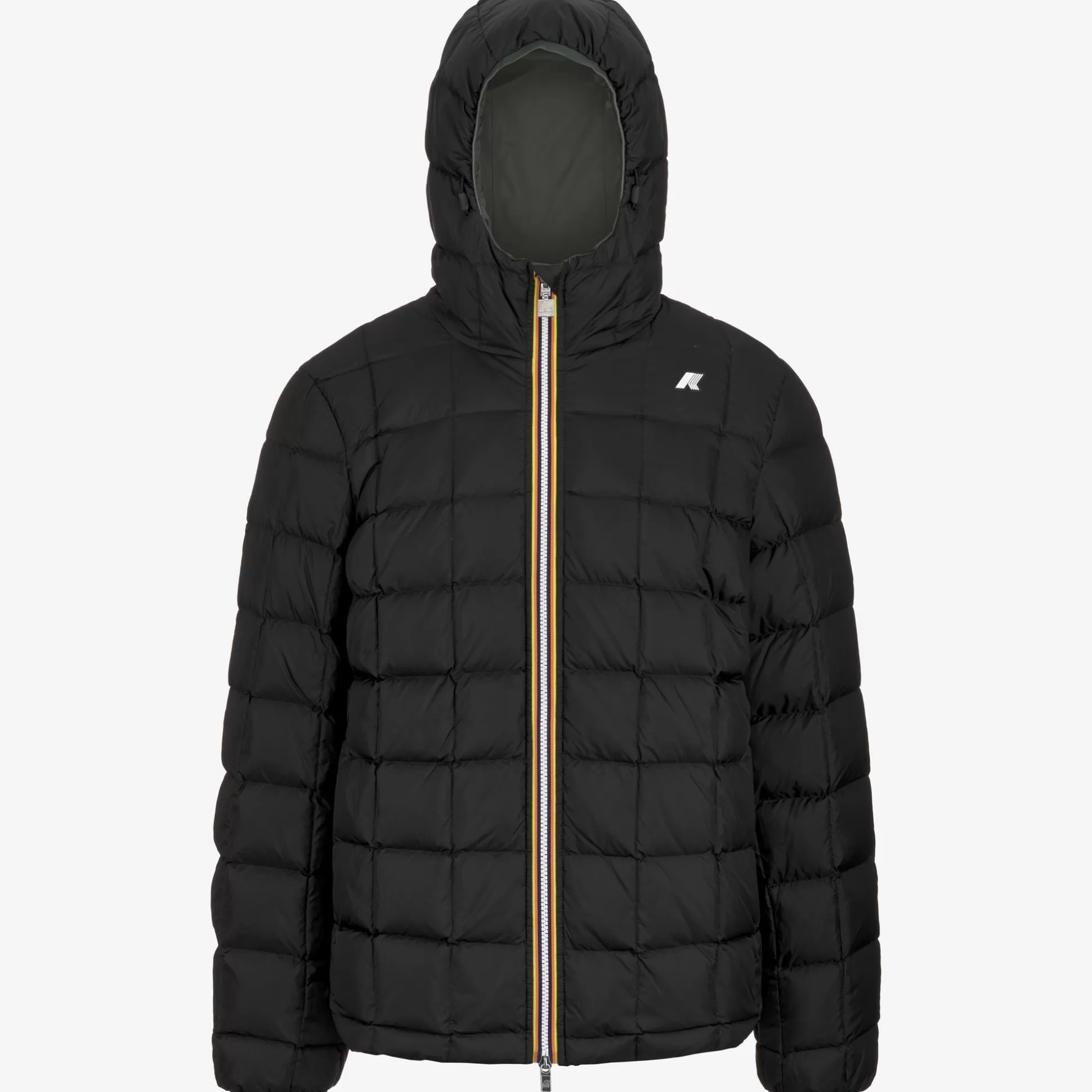 Outlet K-Way JACK ST THERMO REVERSIBLE Greenblackish-blackpure