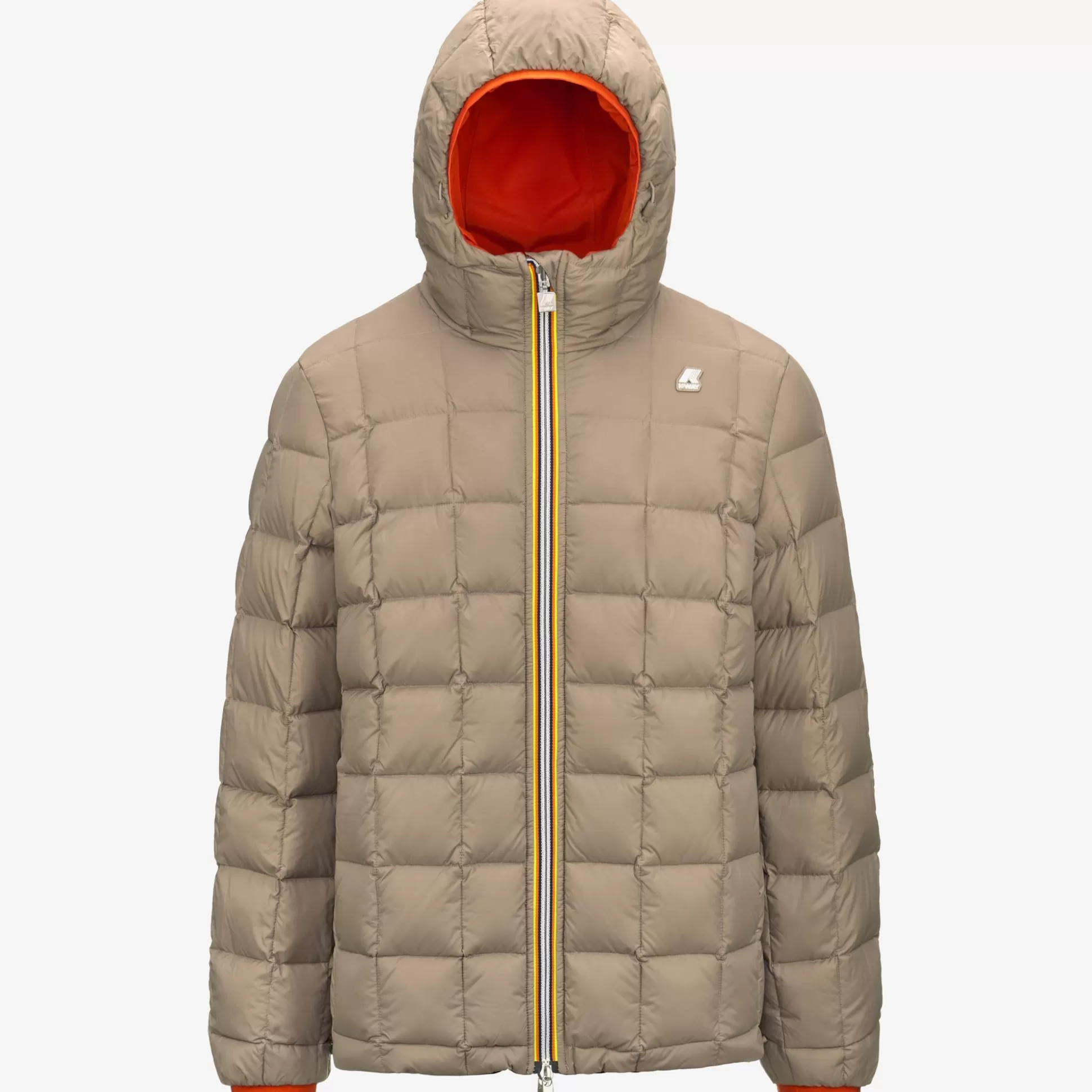 Online K-Way JACK ST THERMO REVERSIBLE Orangep-beiget