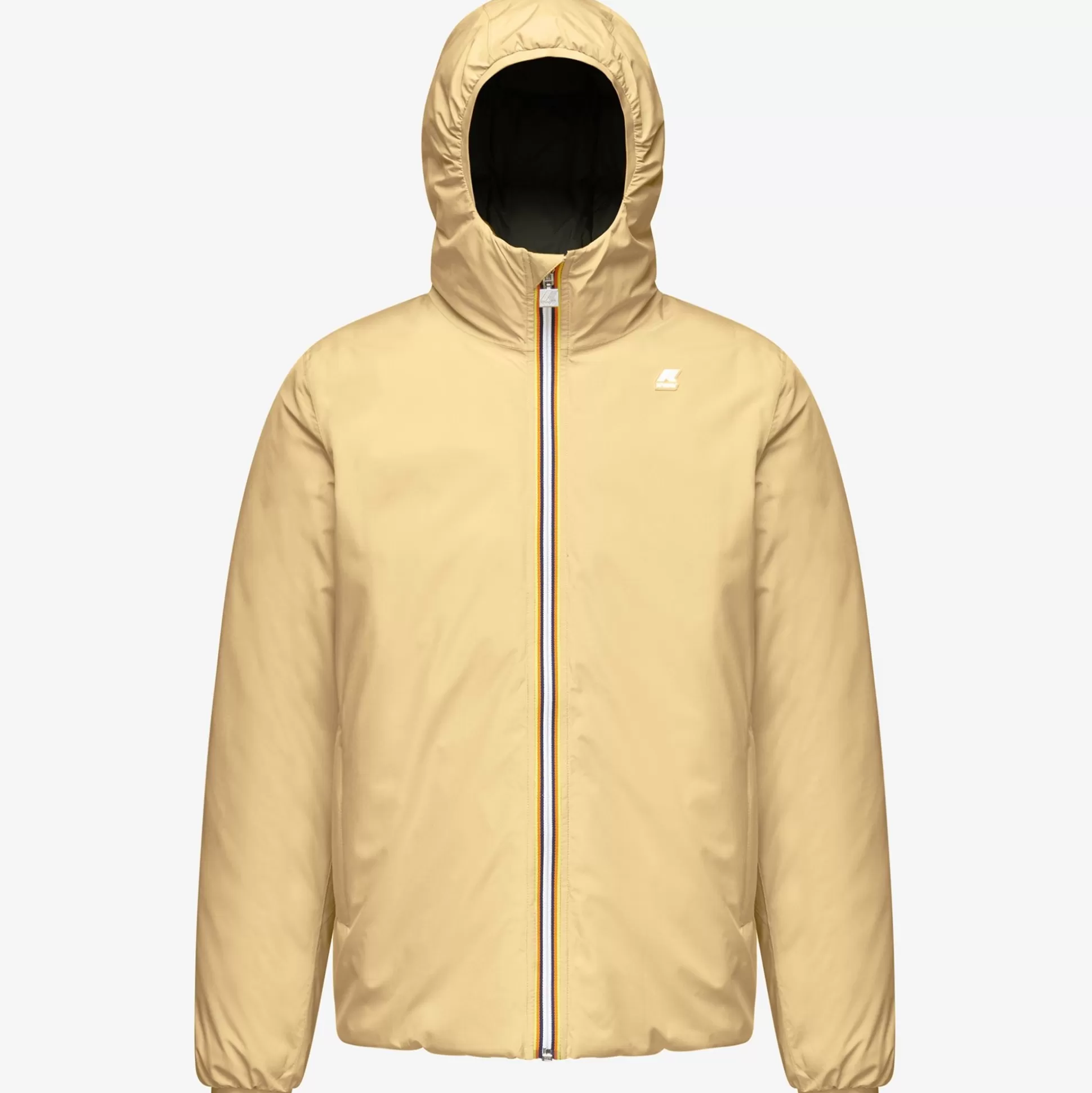 Shop K-Way JACK ST THERMO REVERSIBLE Yellowz-greenb