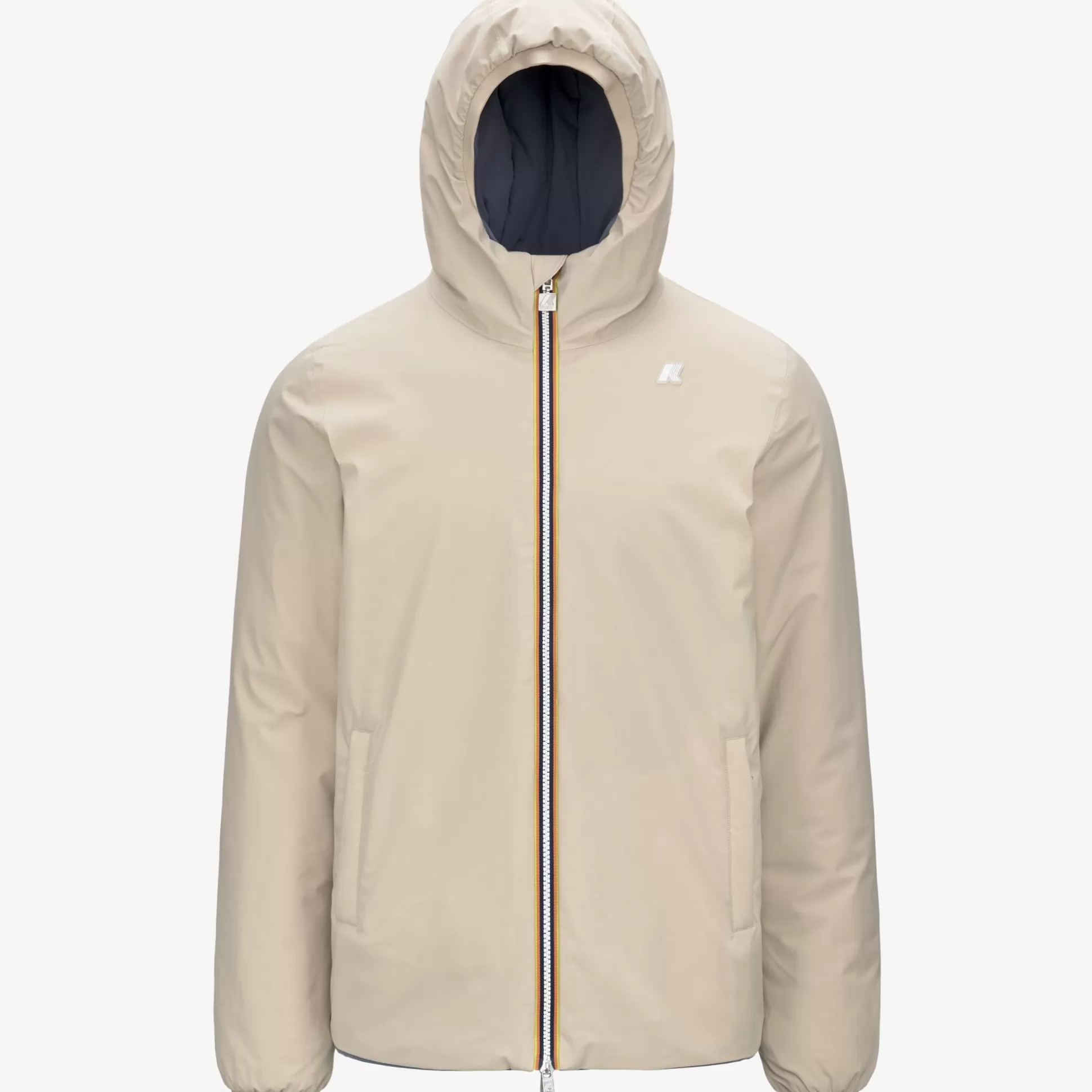 Best K-Way JACK ST WARM REVERSIBLE Beigeg-greybl