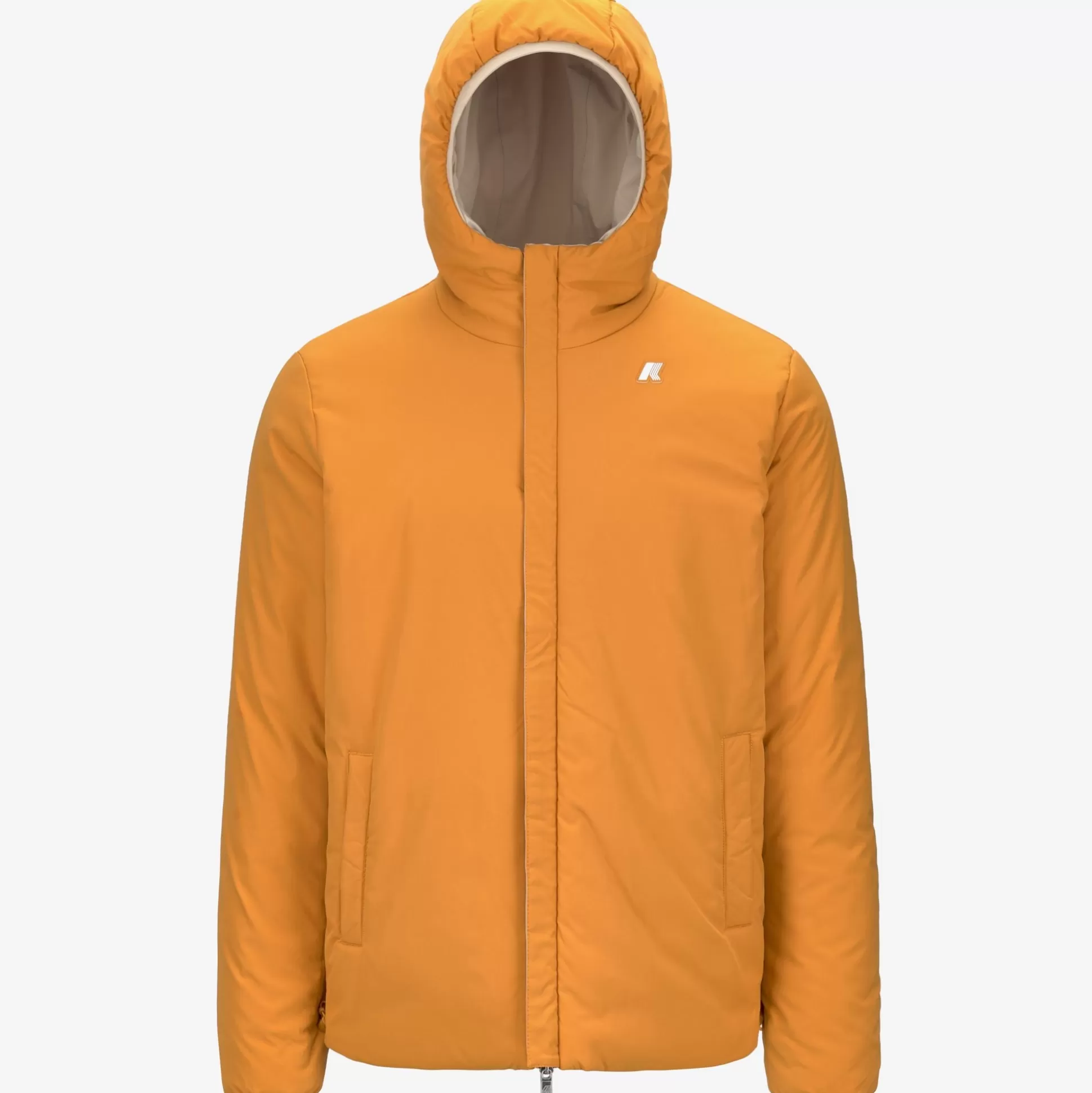 Sale K-Way JACK ST WARM REVERSIBLE Beigeg-yellowi