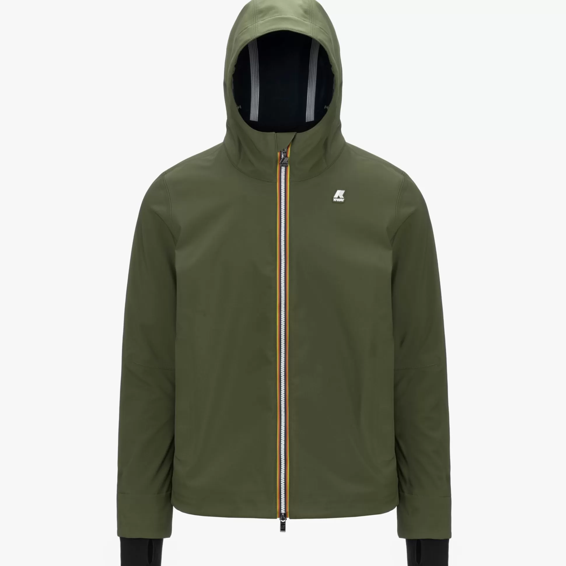 Best Sale K-Way JACKO BONDED Greenc-blued