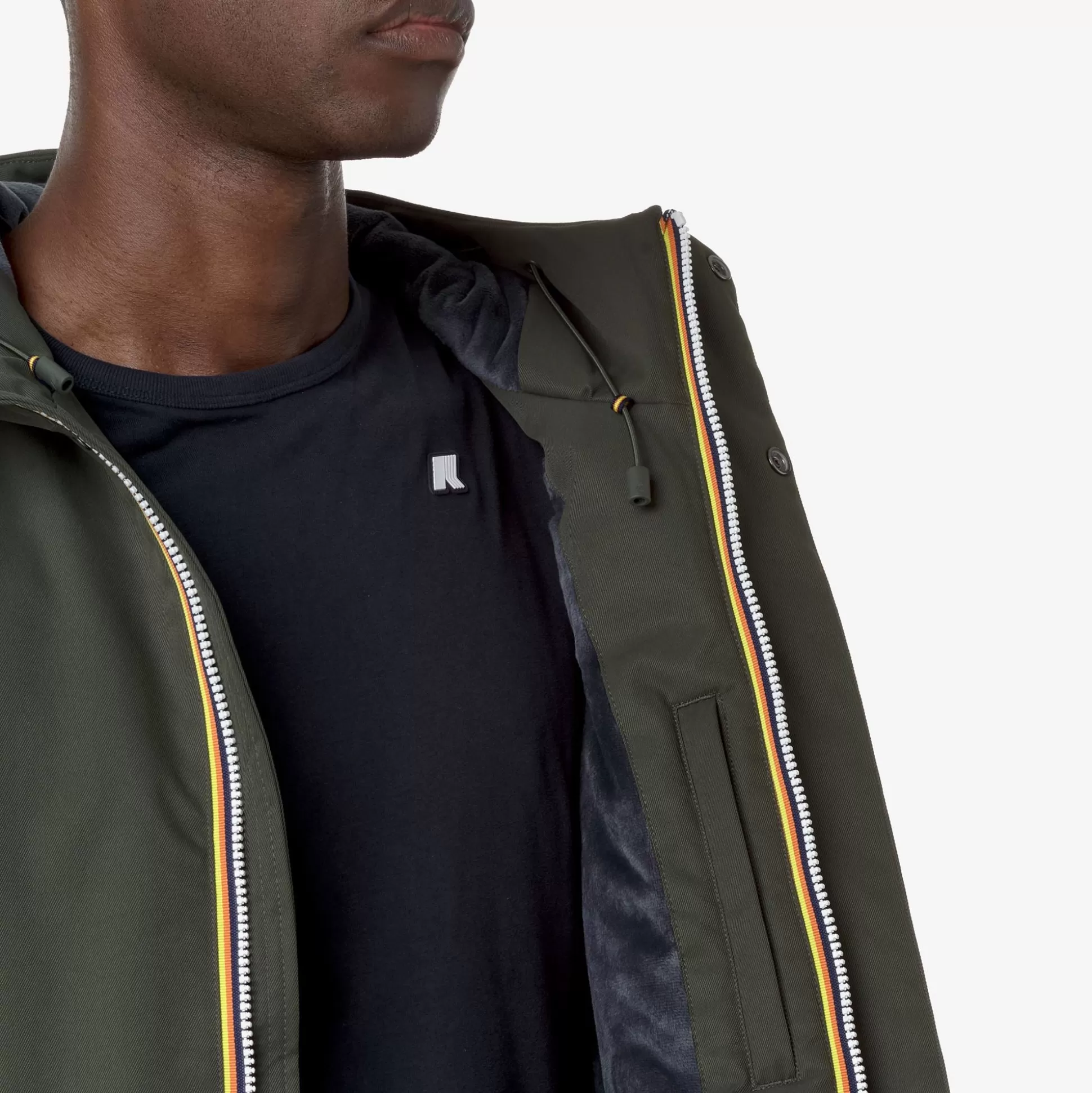 Fashion K-Way JACKO TWILL MARMOTTA Greenb-bluea