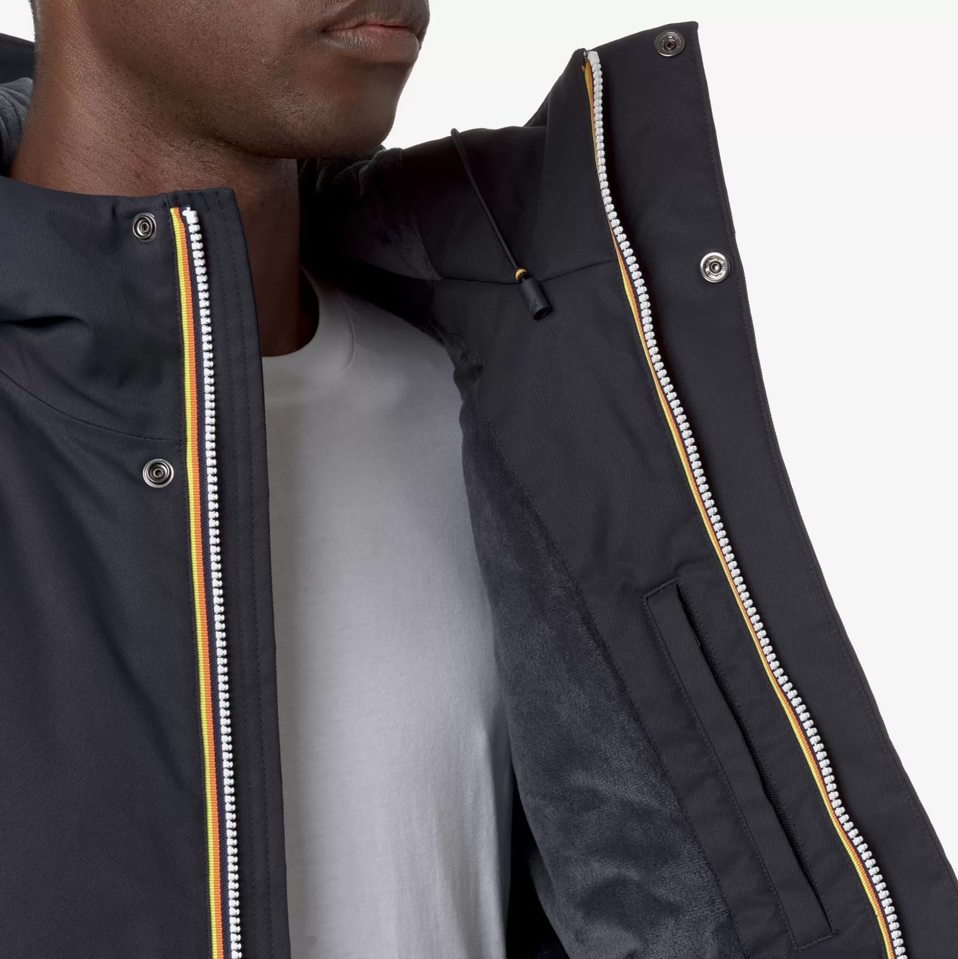 Store K-Way JACKO TWILL MARMOTTA Blued-bluea