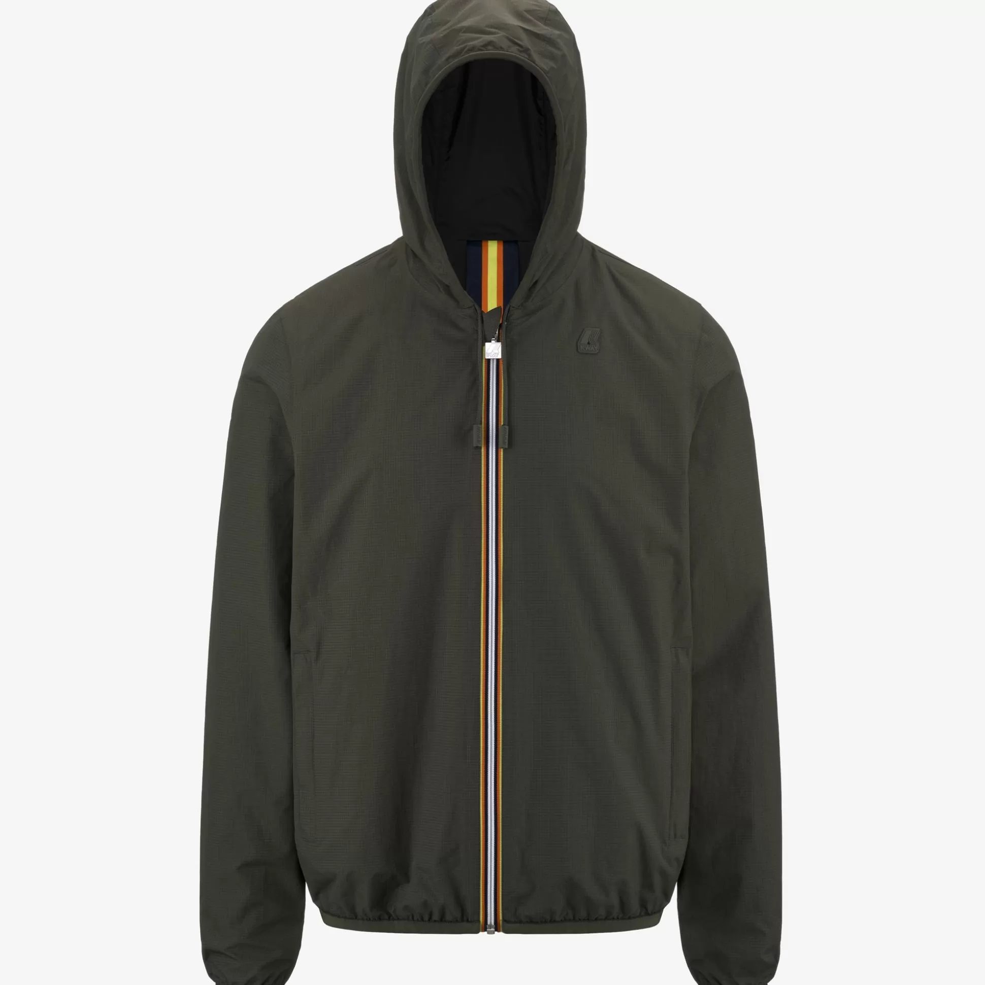 Online K-Way JACQUES REVERSIBLE RIPSTOP Greenblk-blackpure