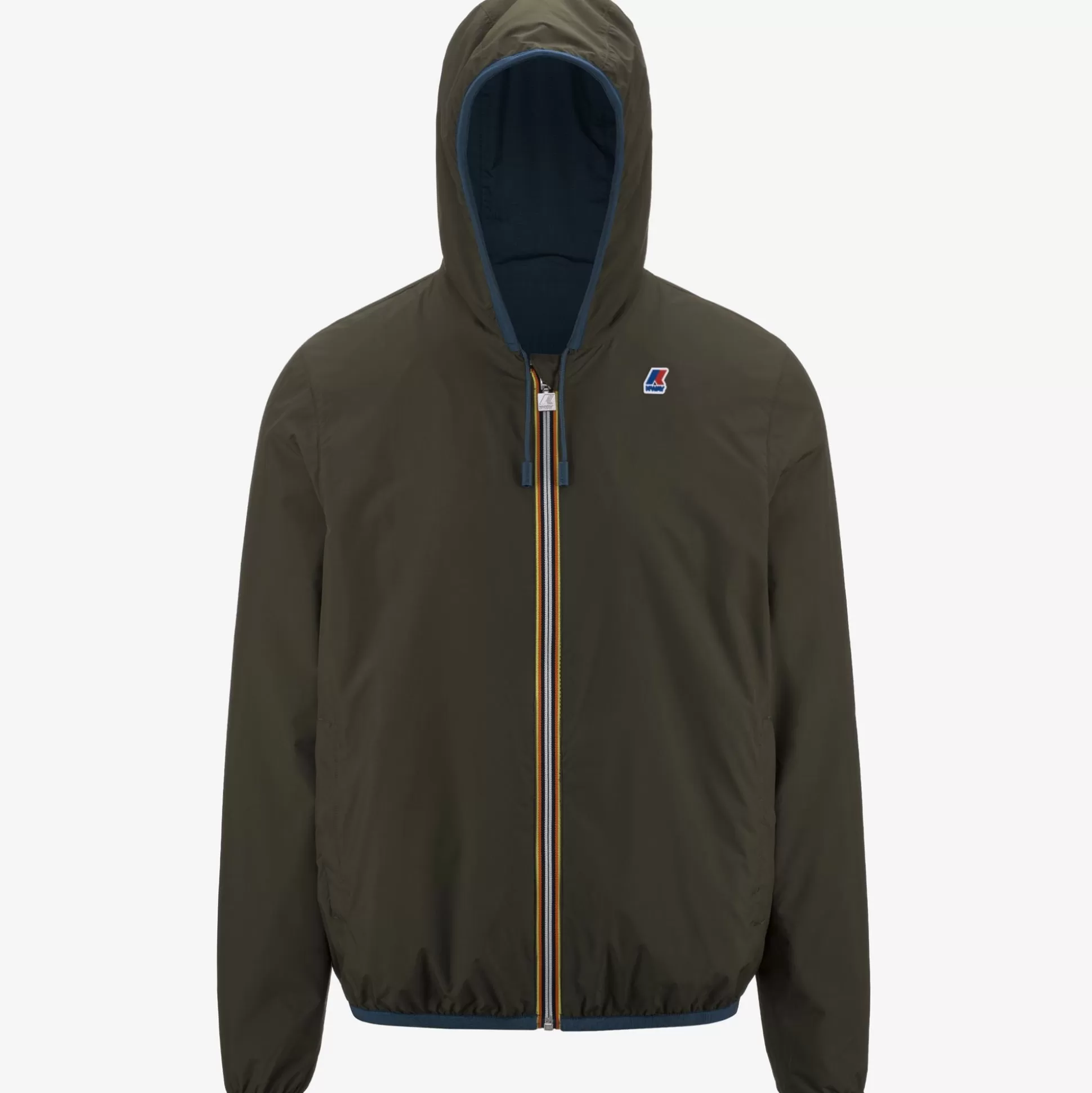 Flash Sale K-Way JACQUES REVERSIBLE RIPSTOP Bluedeep-greenafrica