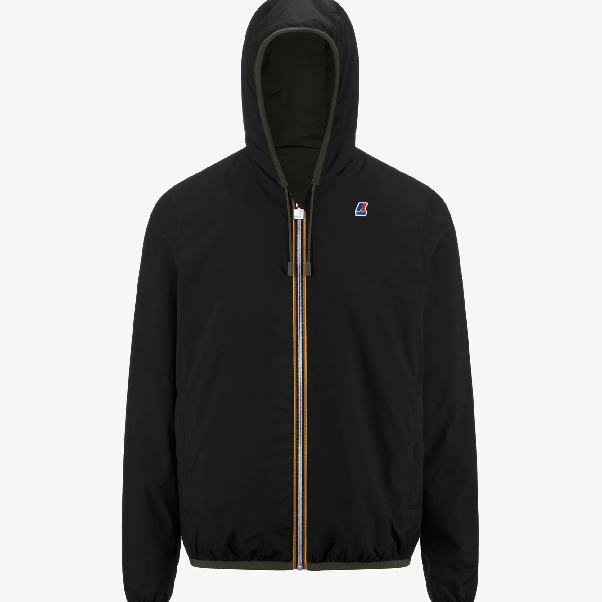 Online K-Way JACQUES REVERSIBLE RIPSTOP Greenblk-blackpure