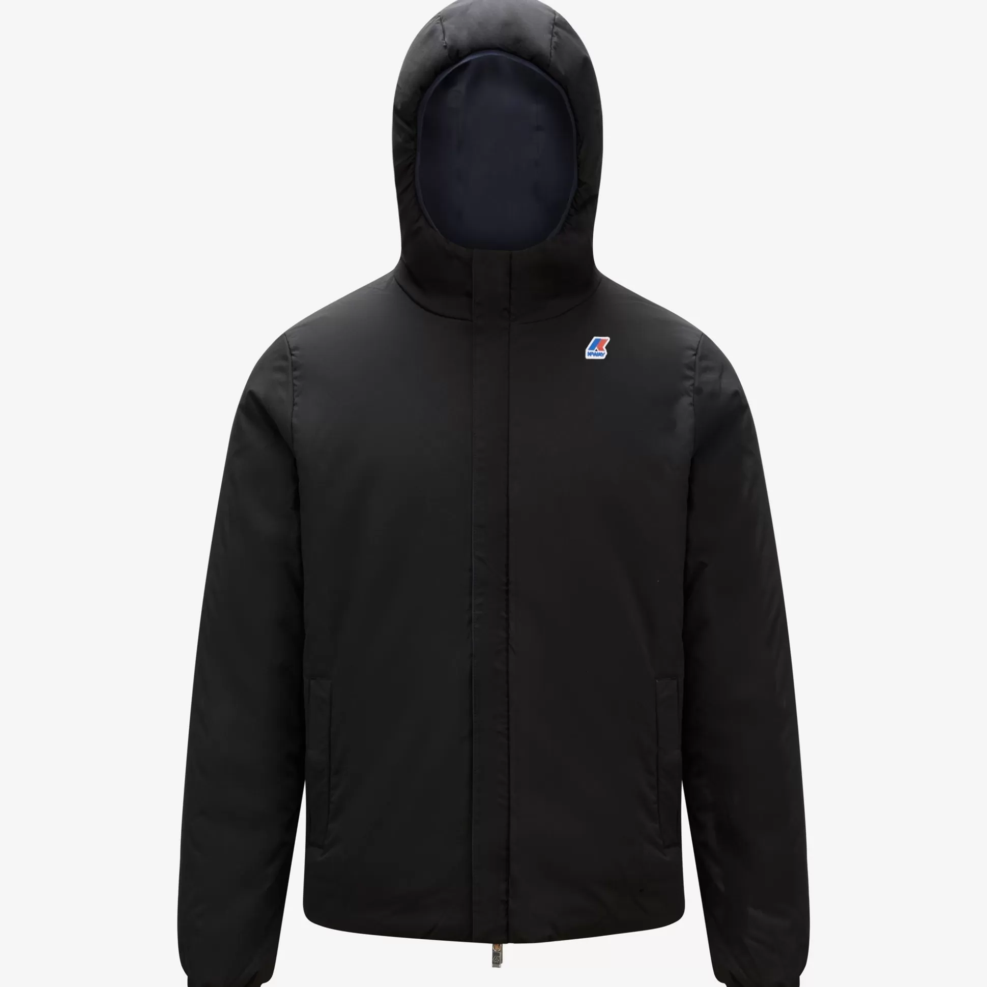 Shop K-Way JACQUES WARM REVERSIBLE Bluedepth-blackpure