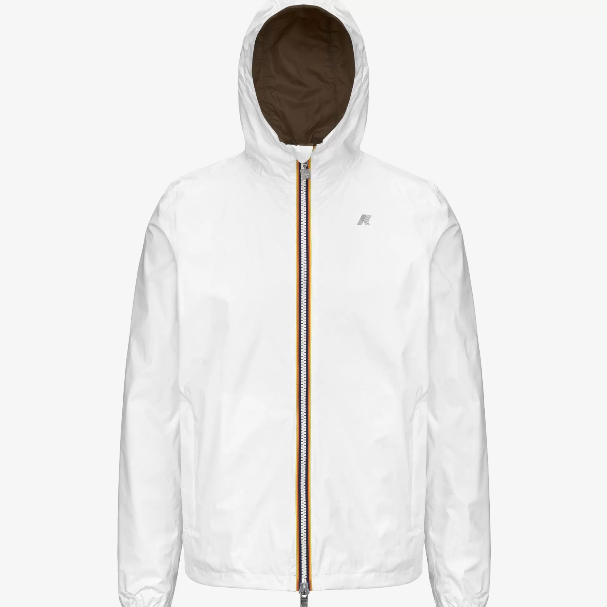 Sale K-Way JAKE PLUS.2 REVERSIBLE White-brownc