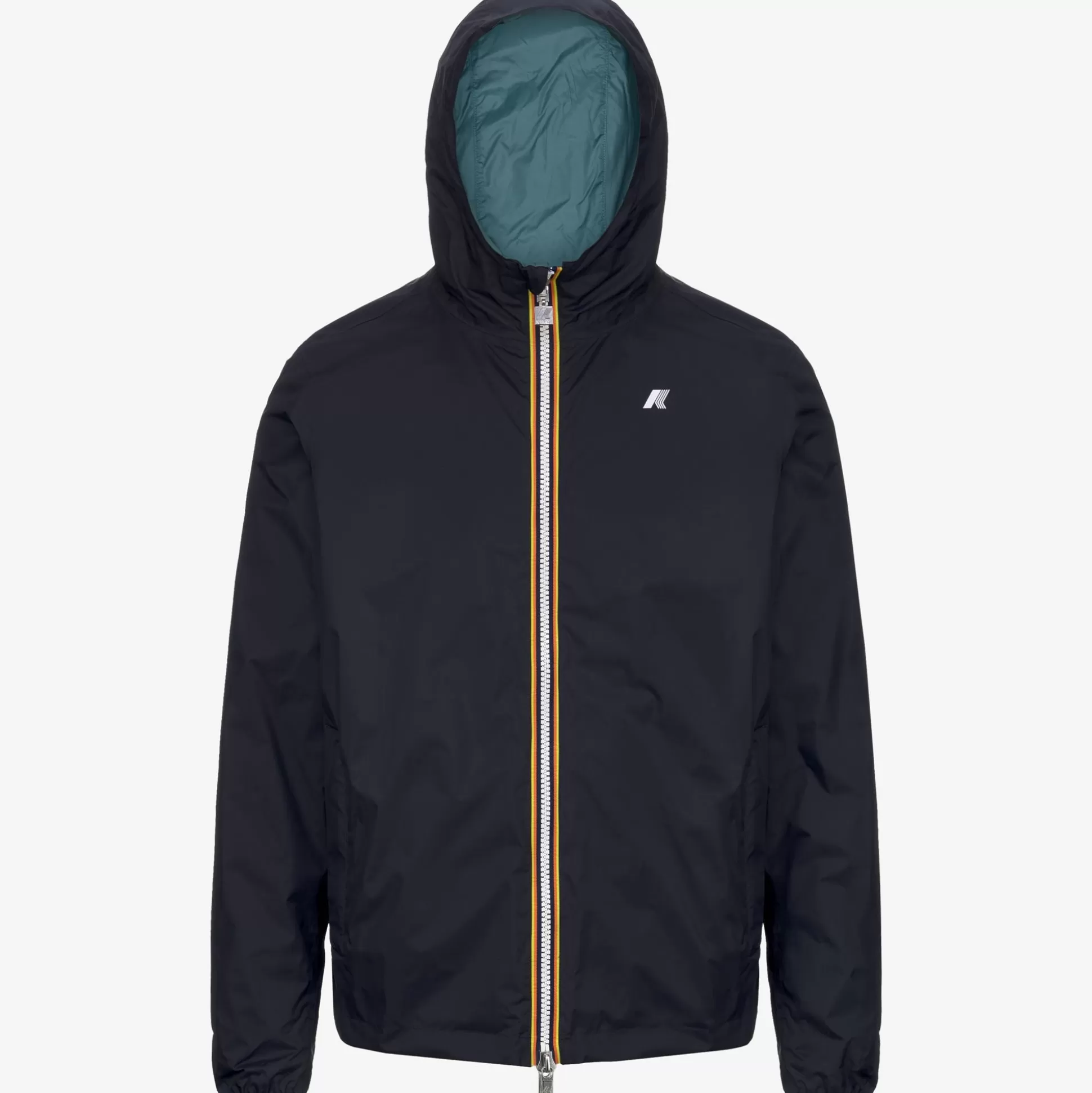 Outlet K-Way JAKE PLUS.2 REVERSIBLE Blued-greenp