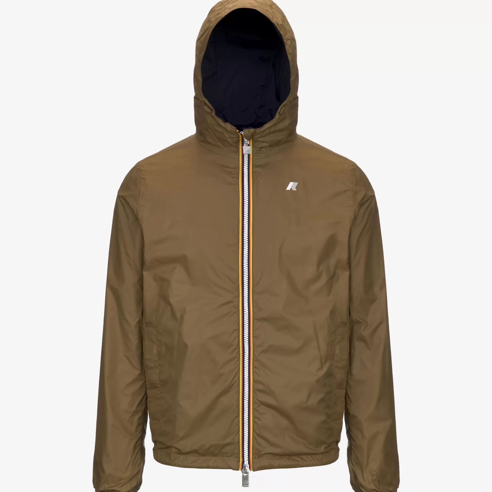 Fashion K-Way JAKE PLUS.2 REVERSIBLE Blued-brownc
