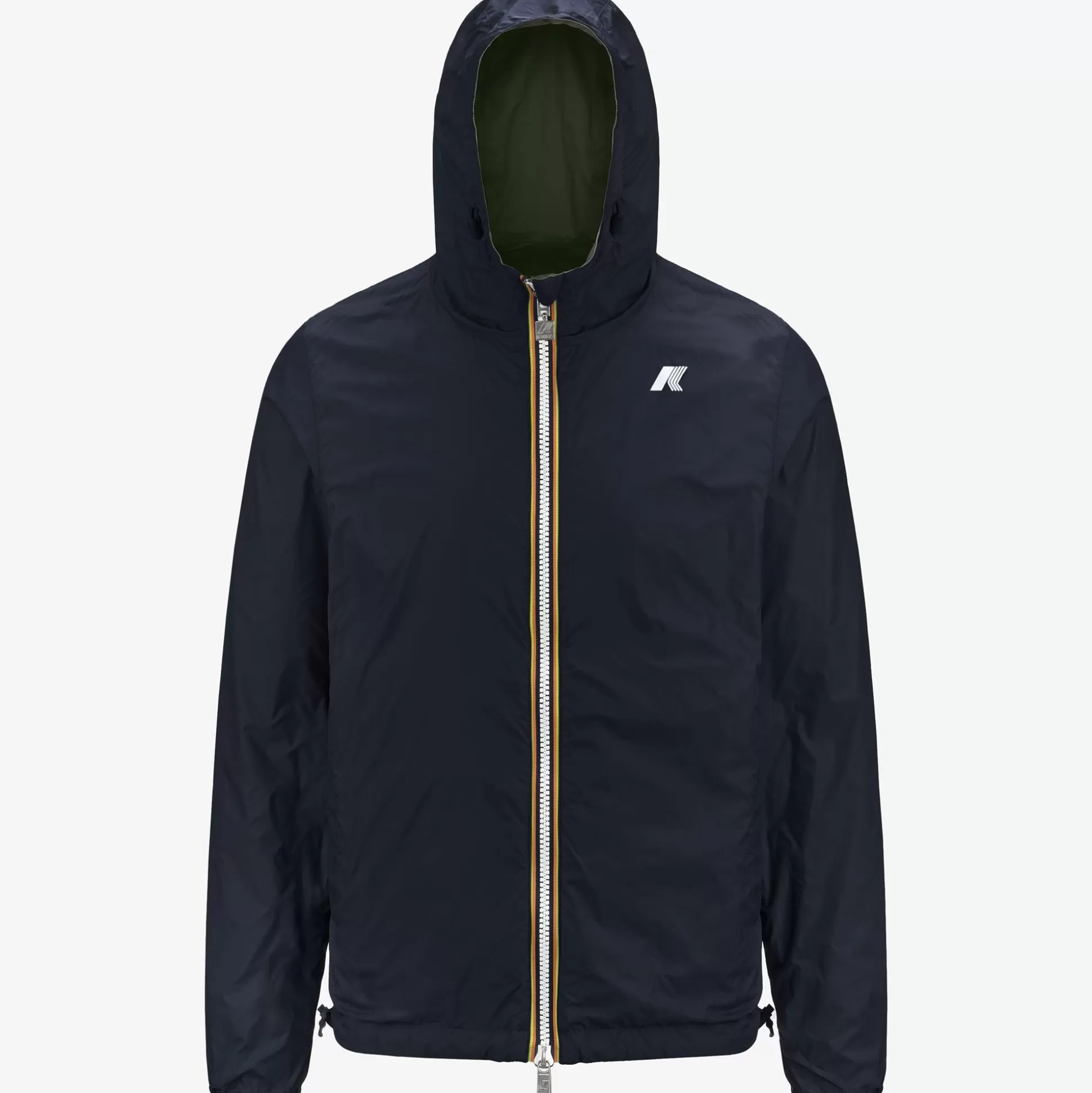 Sale K-Way JAKE PLUS.2 REVERSIBLE Greenc-blued