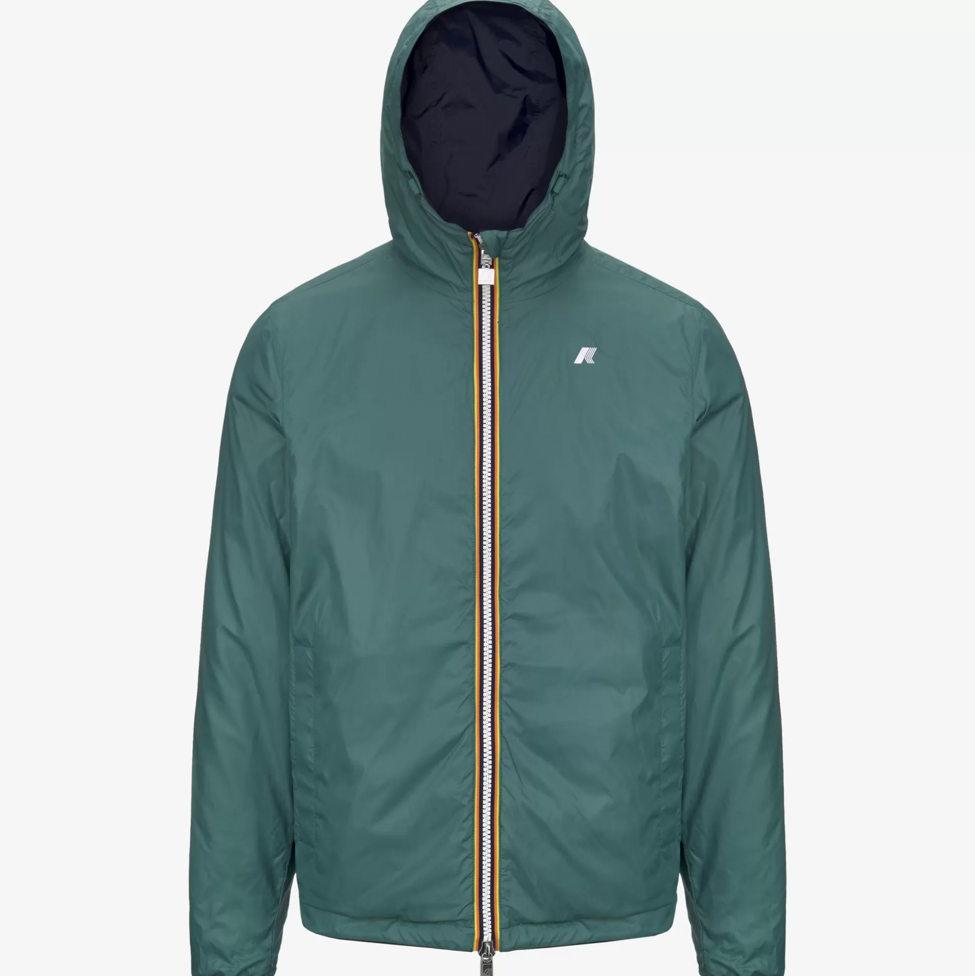 Outlet K-Way JAKE PLUS.2 REVERSIBLE Blued-greenp