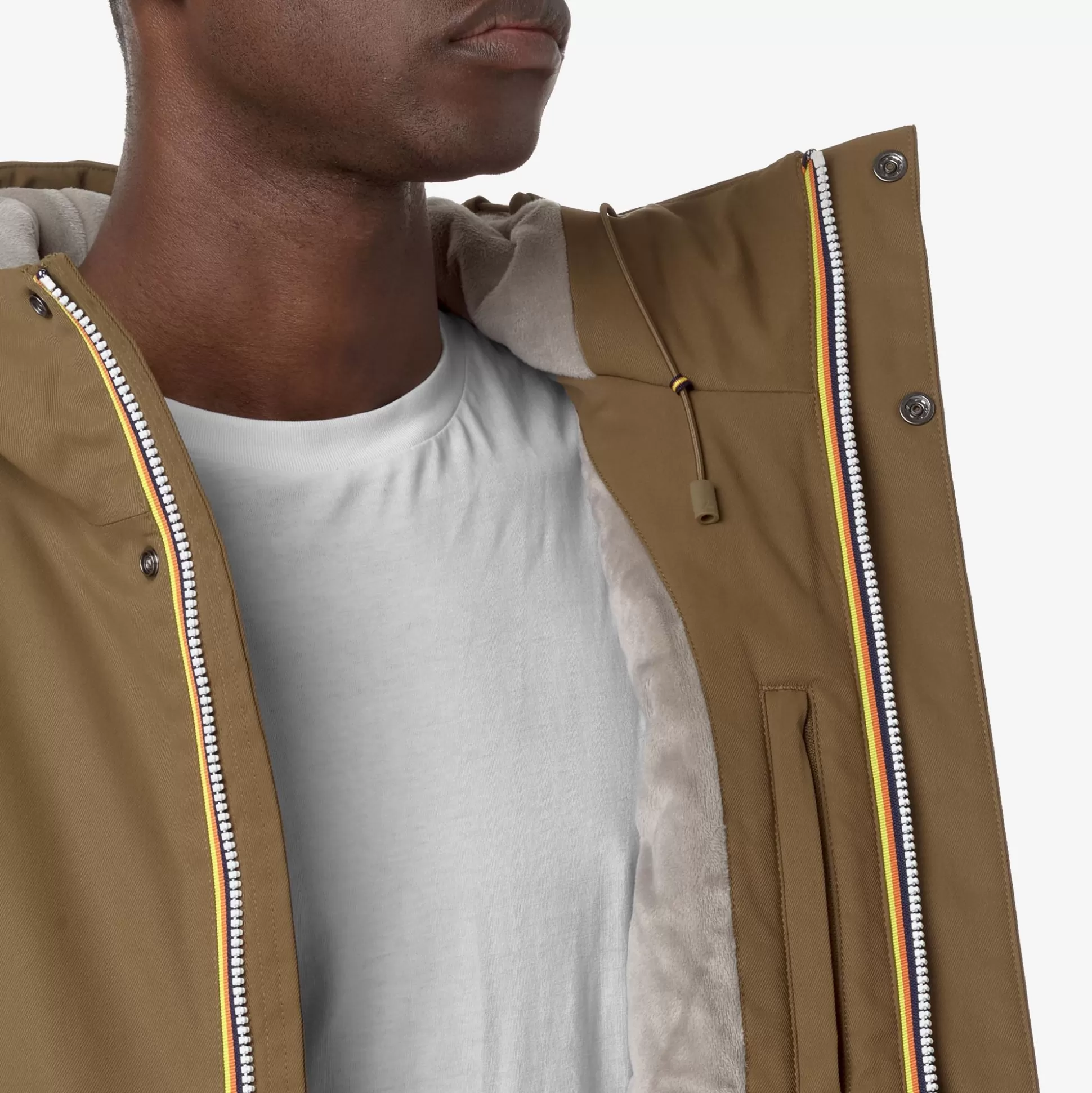 Online K-Way JARNO TWILL MARMOTTA Brownc-beigeg