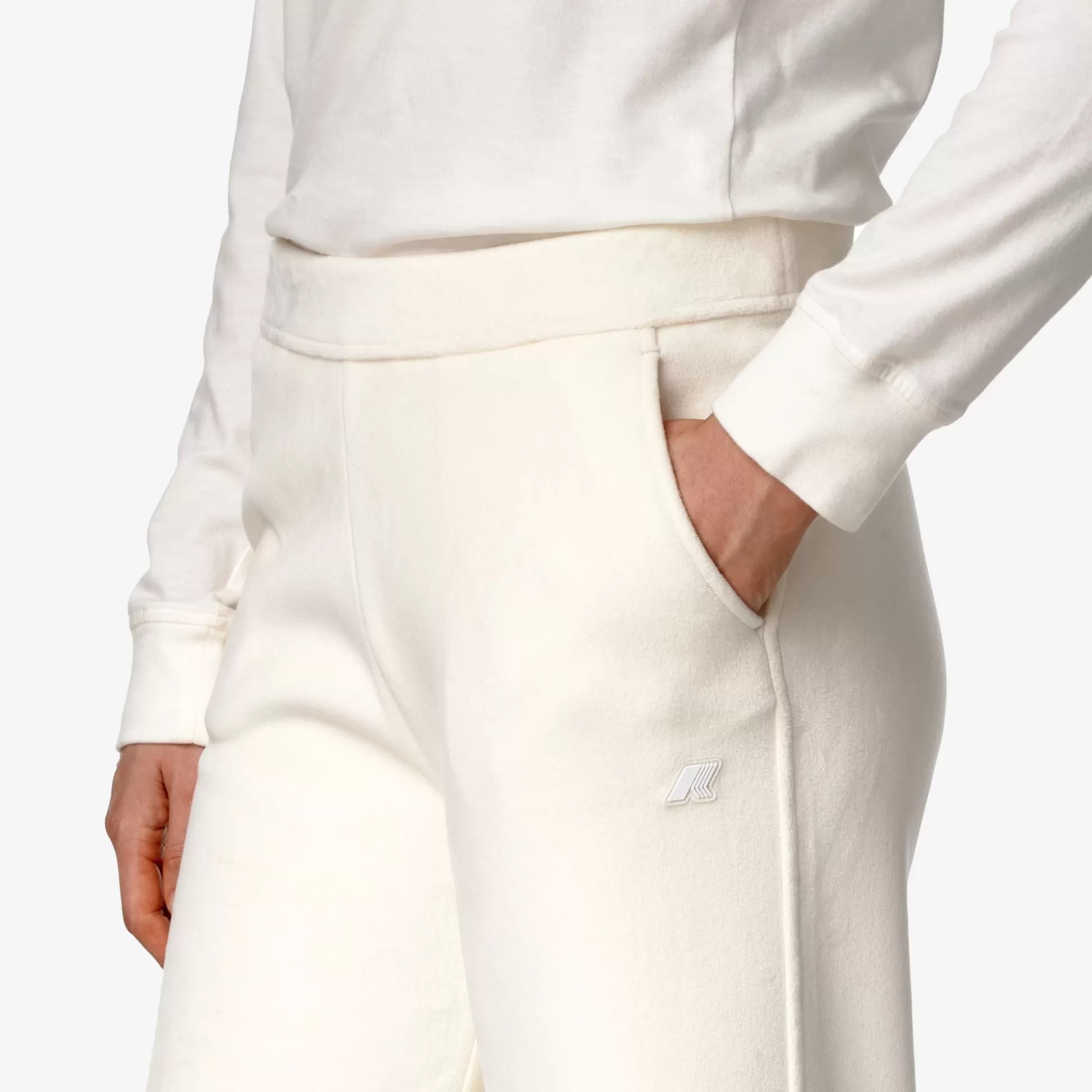 Online K-Way JENNY VELOUR POLAR Whiteg-whiteg