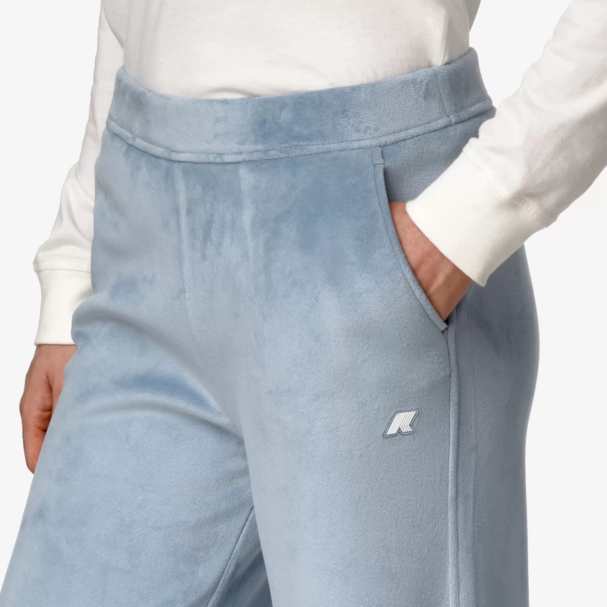 Online K-Way JENNY VELOUR POLAR Bluea-bluea