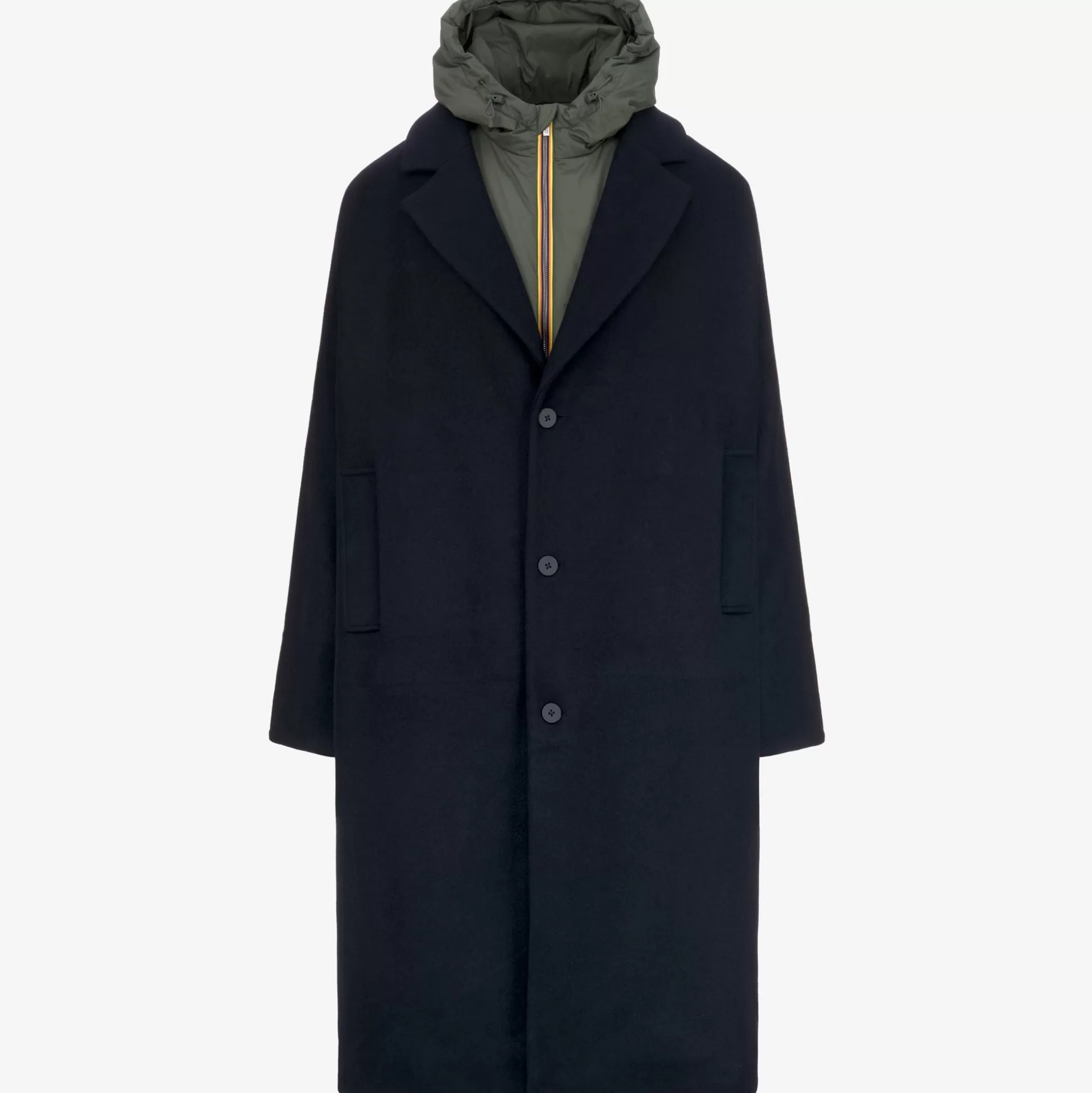 Outlet K-Way JENZAC WOOLMARK Bluedepth-greenblackish