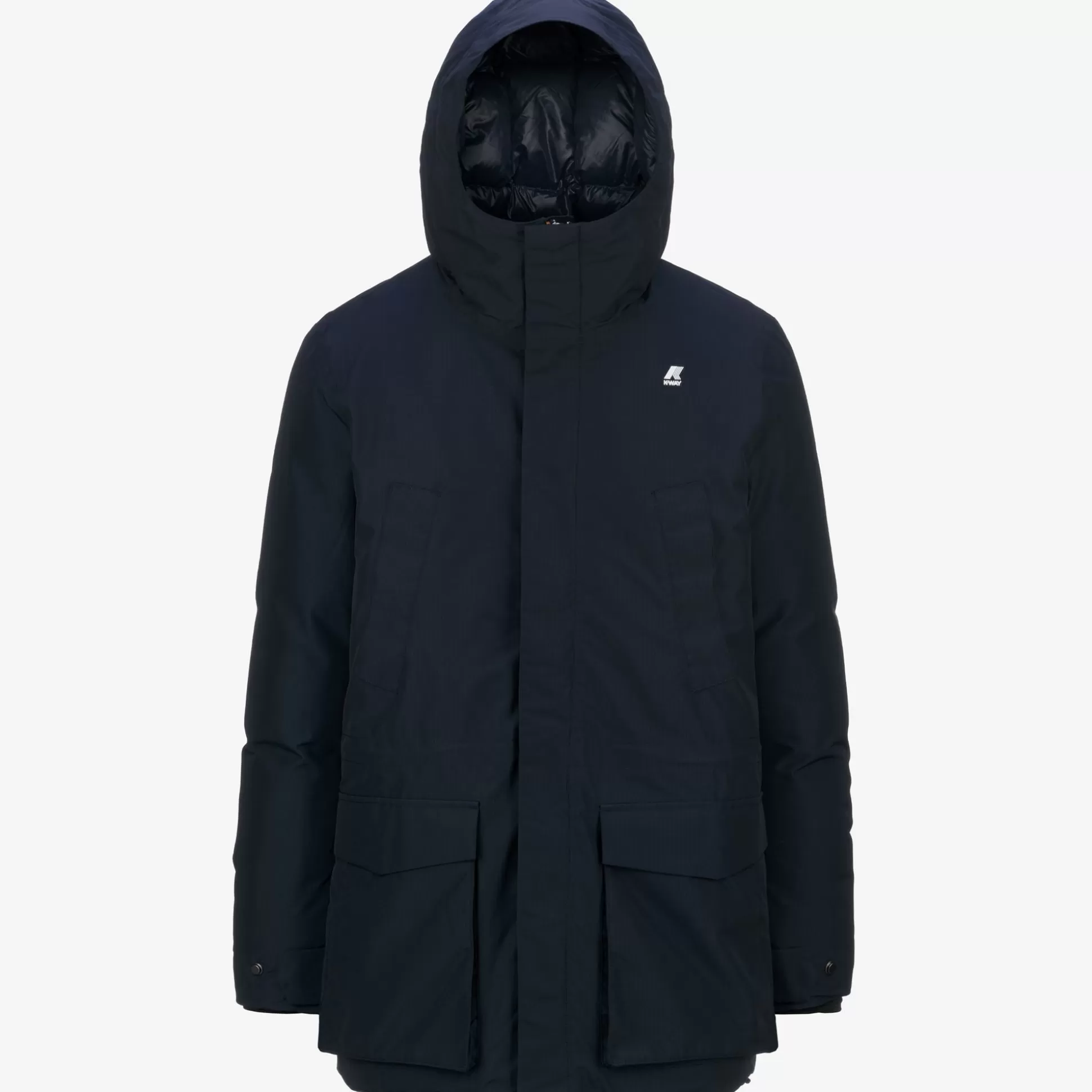 Discount K-Way JOSHUA THERMO HEAVY Bluedepth-bluedepths