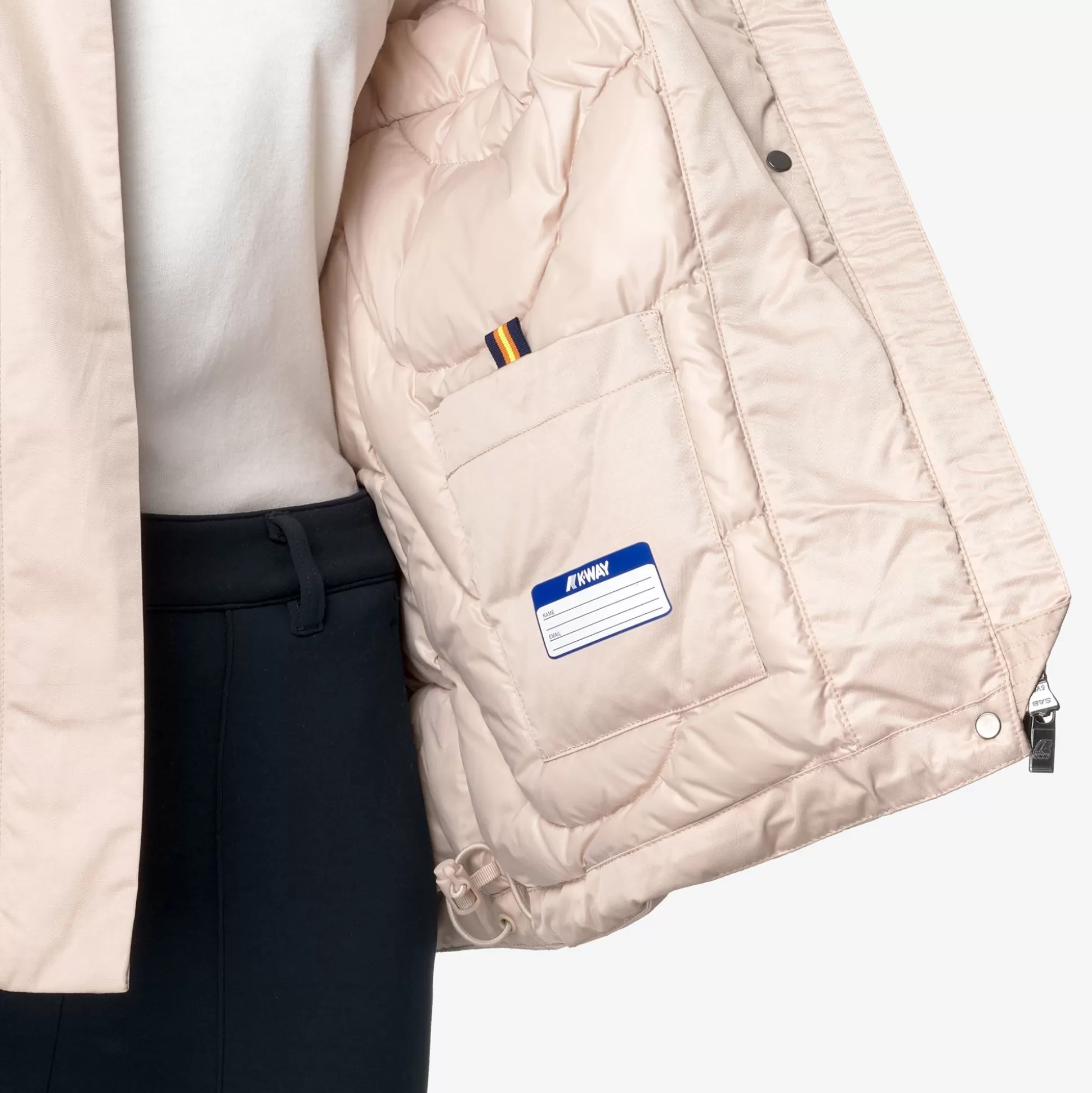 Fashion K-Way KALA SATIN THERMO Pinktint