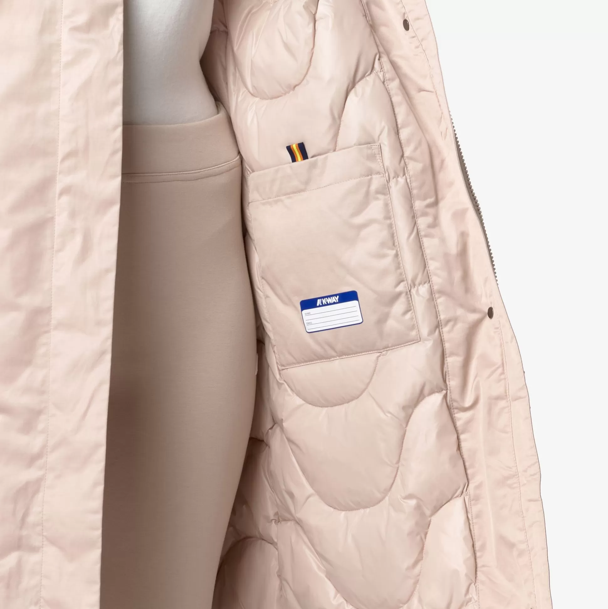 Cheap K-Way KALISI SATIN THERMO Pinktint