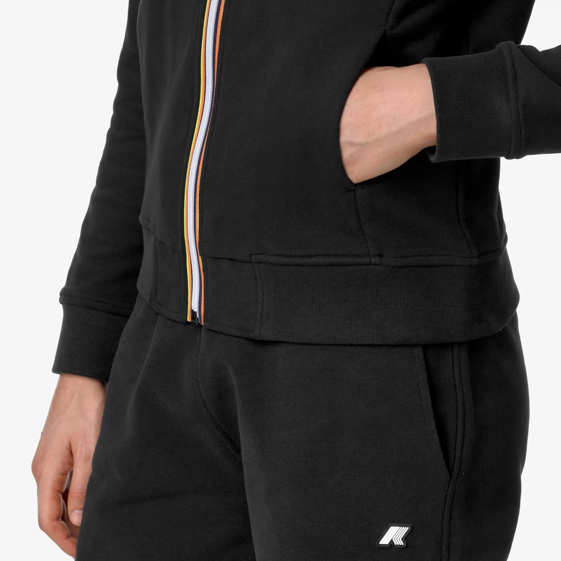 Hot K-Way KATY FLEECE PEACH Blackpure