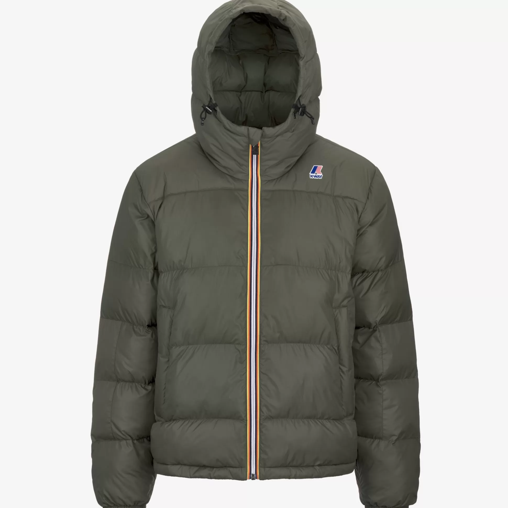 Outlet K-Way LE VRAI 3.0 CLAUDE HEAVY WARM Greenblackish