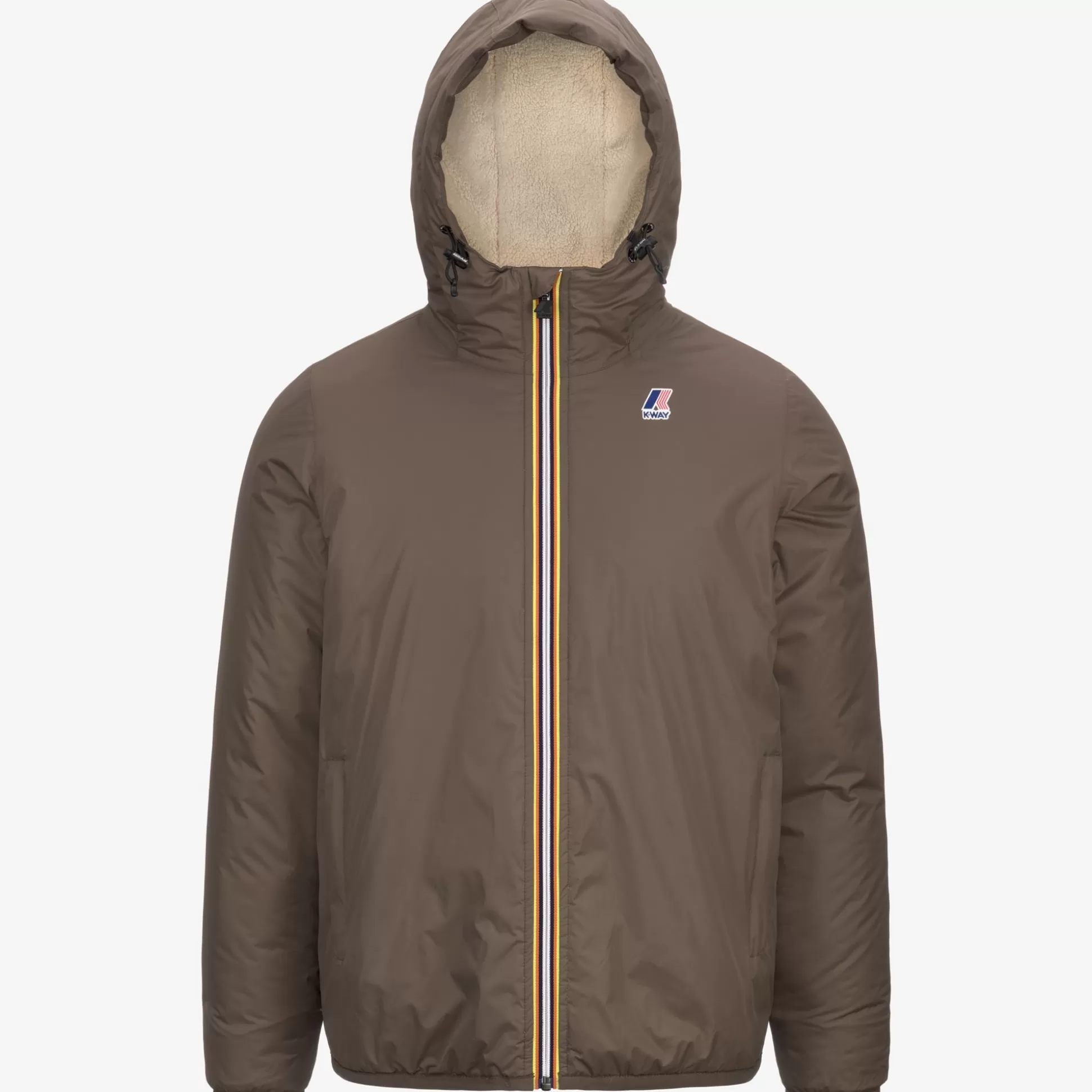 Best K-Way LE VRAI 3.0 CLAUDE ORSETTO Browngreenish