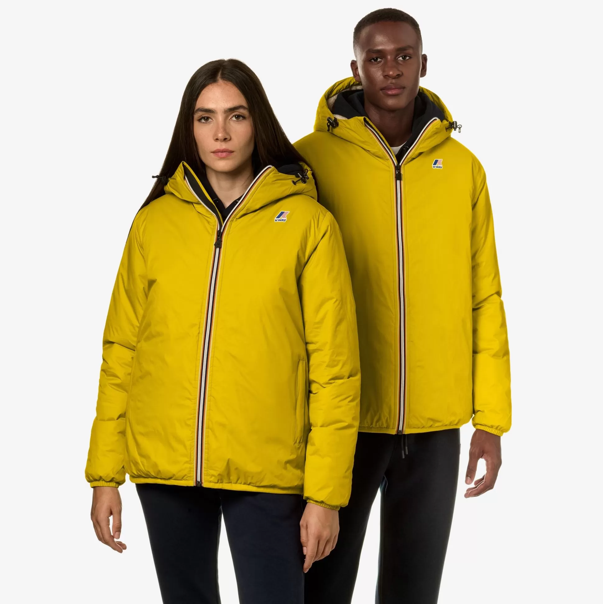 Clearance K-Way LE VRAI 3.0 CLAUDE ORSETTO Yellowzafferano