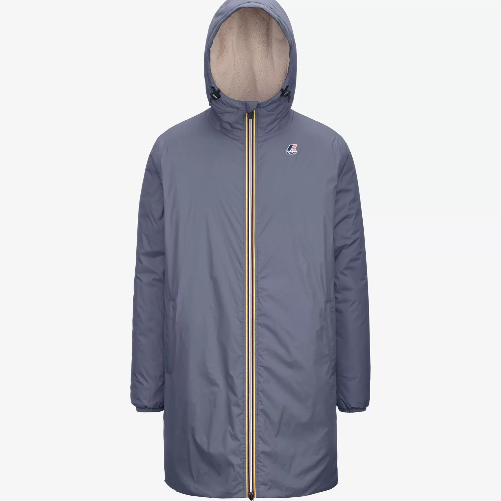 New K-Way Le Vrai 3.0 Eiffel Orsetto Greyblueavio