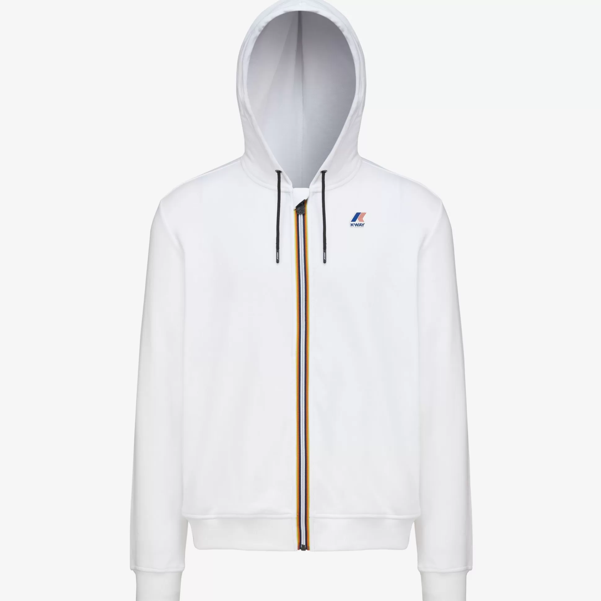 Cheap K-Way LE VRAI ARNEL POLY COTTON White