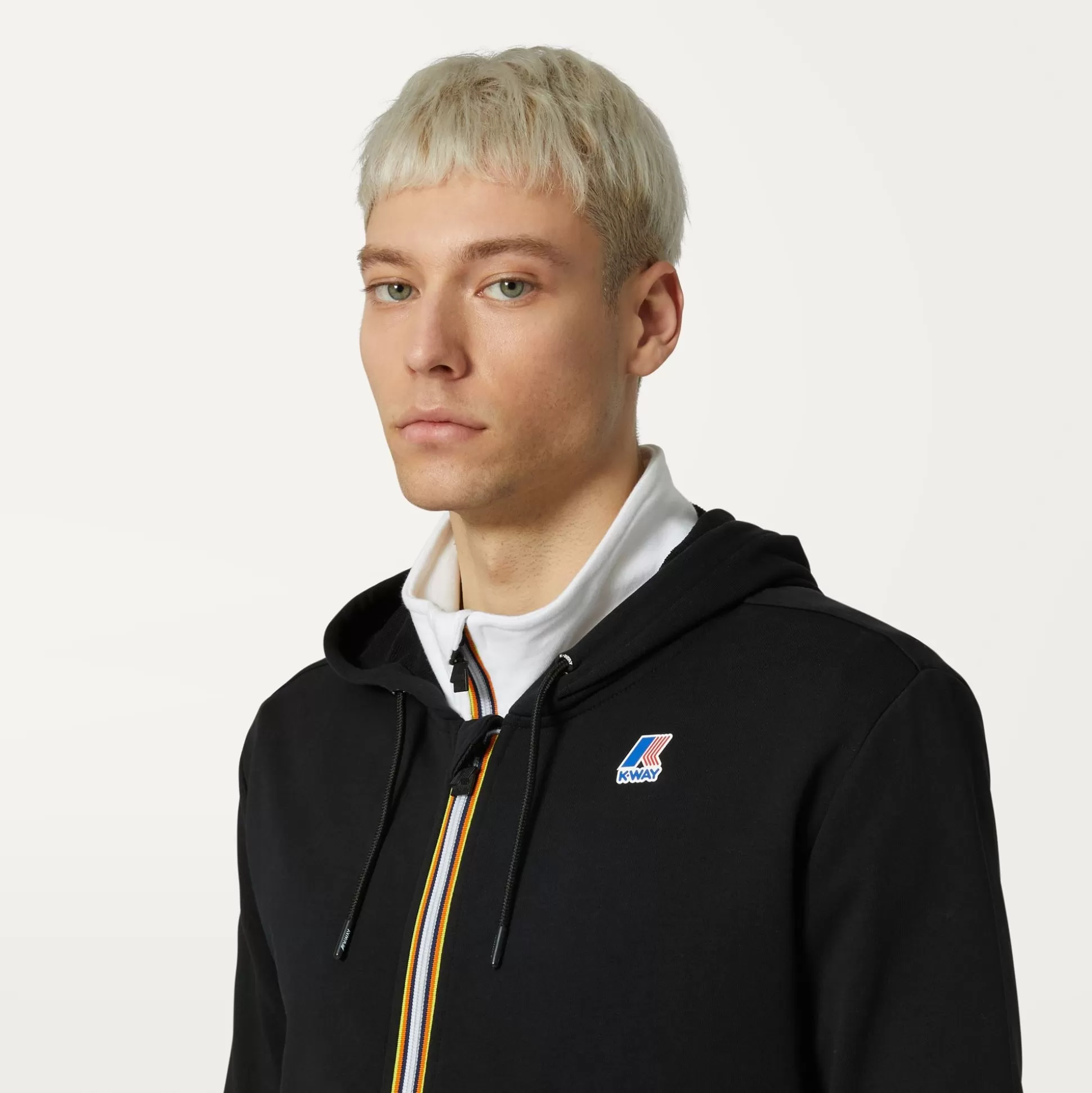 Store K-Way LE VRAI ARNEL POLY COTTON Blackpure