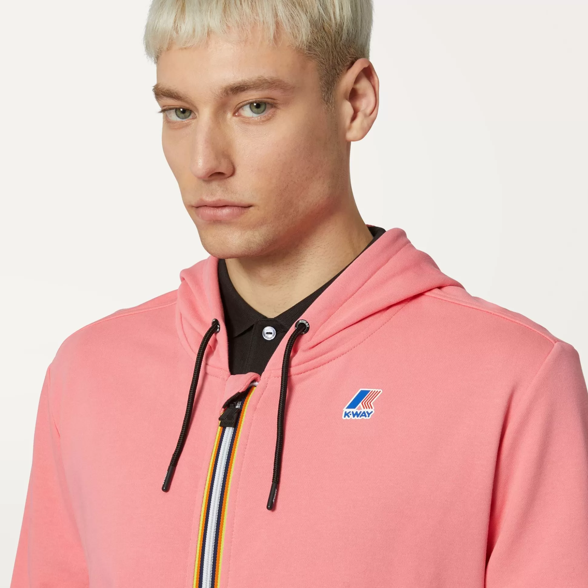 Flash Sale K-Way LE VRAI ARNEL POLY COTTON Pinkmd